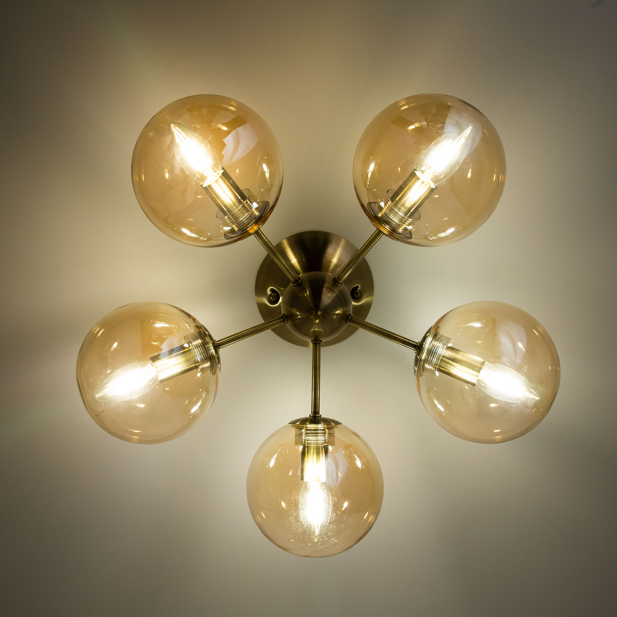 Citilux Томми CL102153 Люстра потолочная Бронза арт. 88523