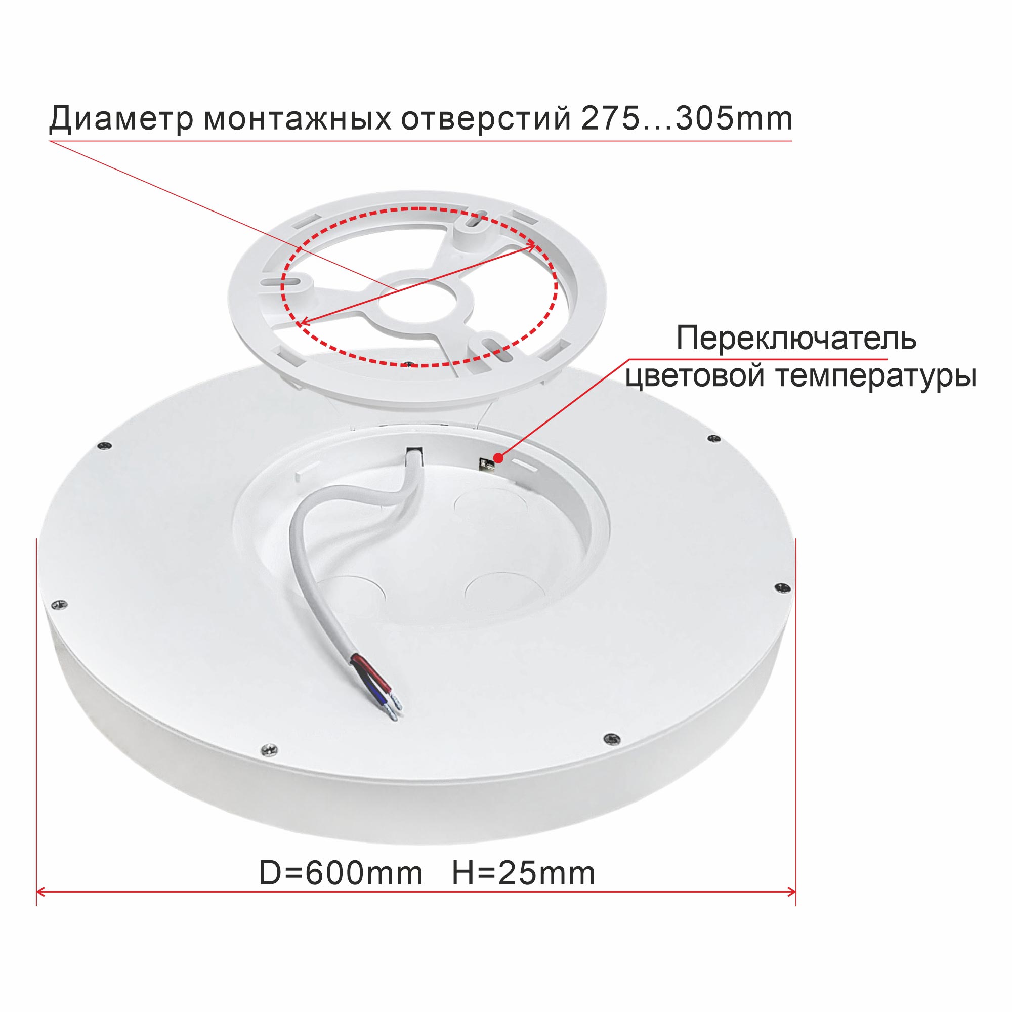 Citilux Бейсик CL738500V Светильник накладной Белый арт. 88462