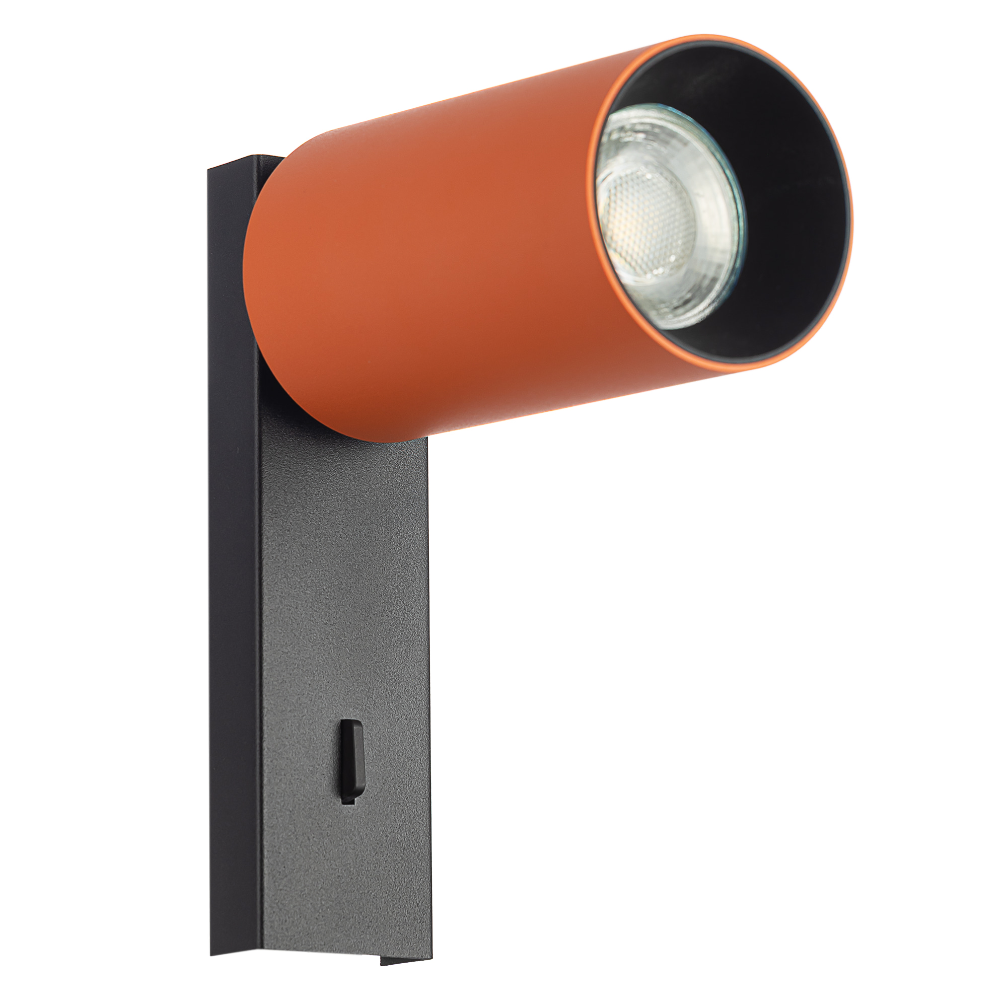 Citilux AXEL CL512514 Спот поворотный с выключателем Терракот арт. 129436