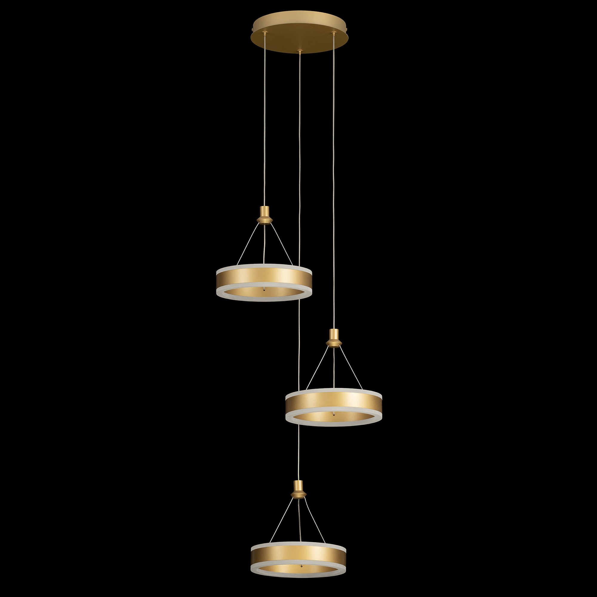 Citilux Дуэт CL719032 LED Подвесной светильник Золото арт. 89152