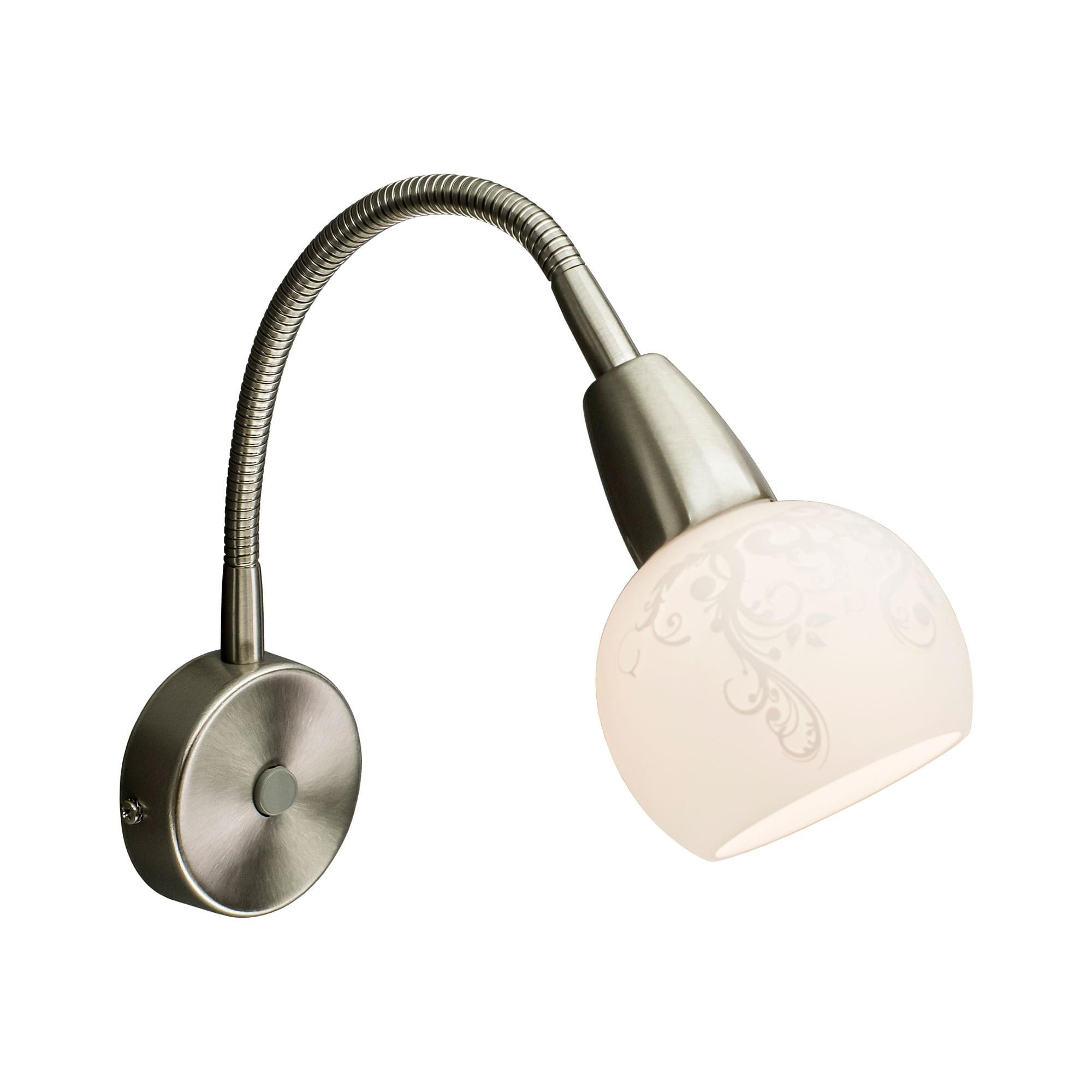 Citilux Соната CL520311 Спот гибкий с выключателем Матовый Хром арт. 88093