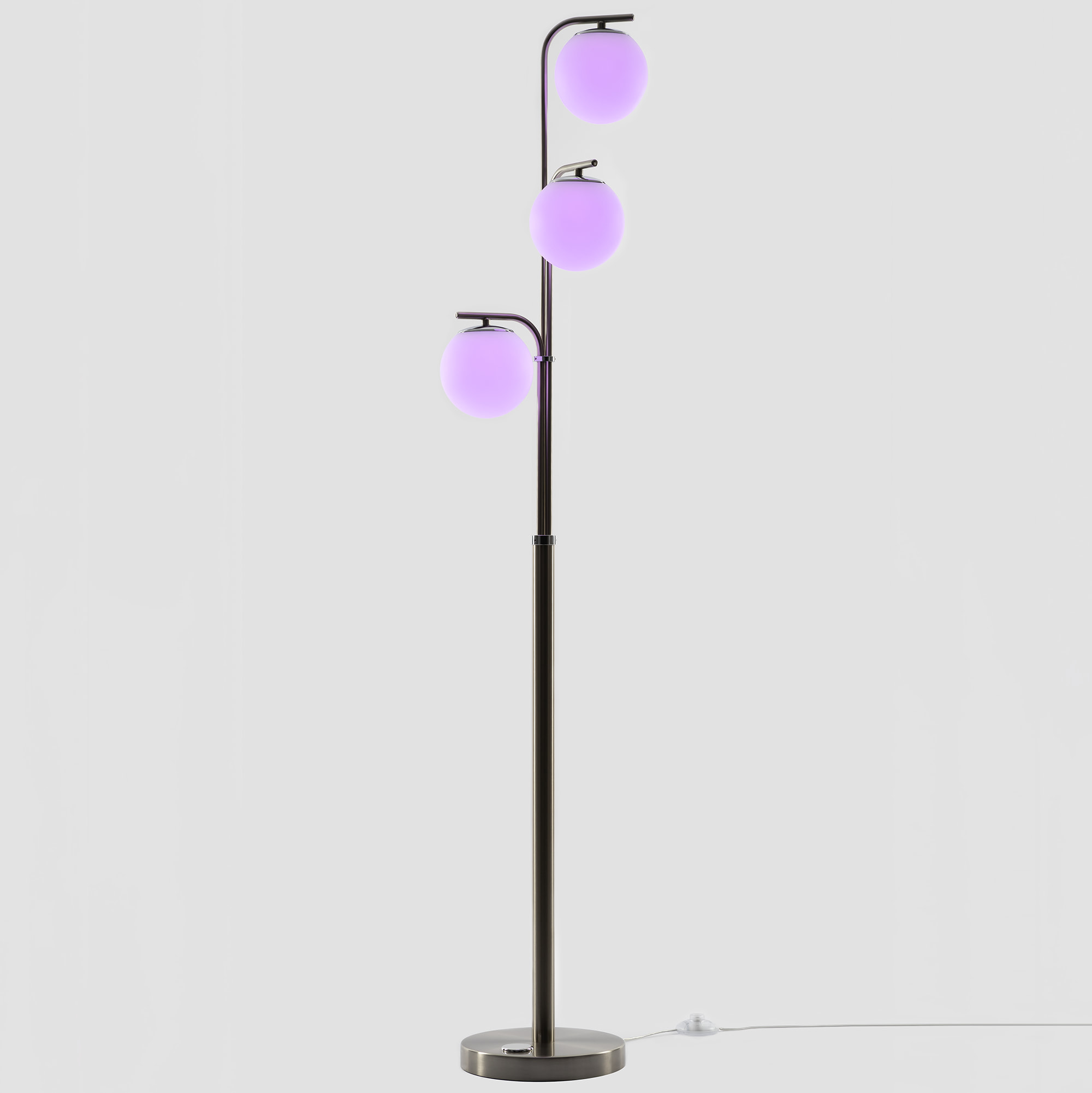Citilux Адам Смарт CL228A931 RGB LED Умный торшер Матовый Хром арт. 89065