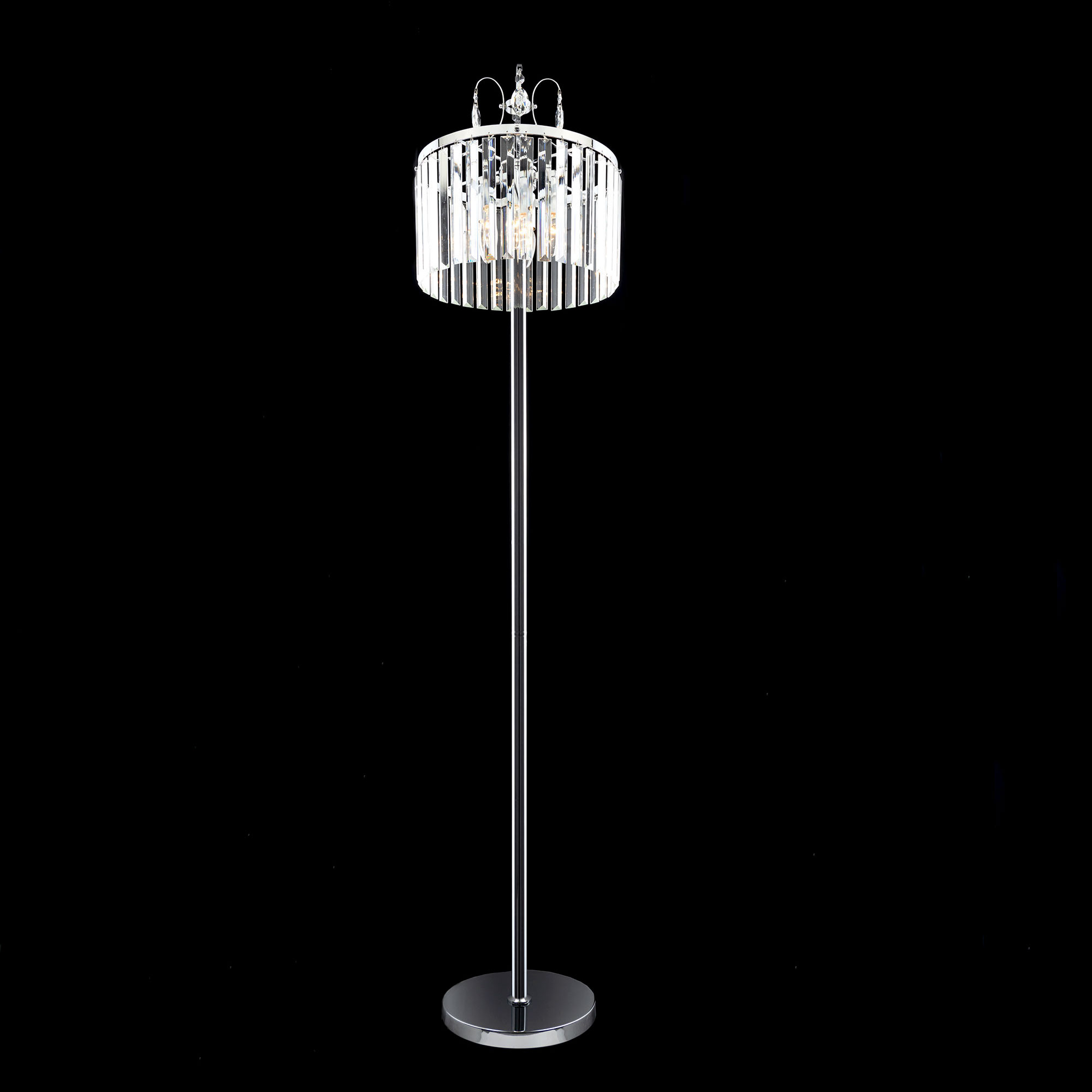 Citilux Инга CL335941 Торшер хрустальный Хром арт. 88937