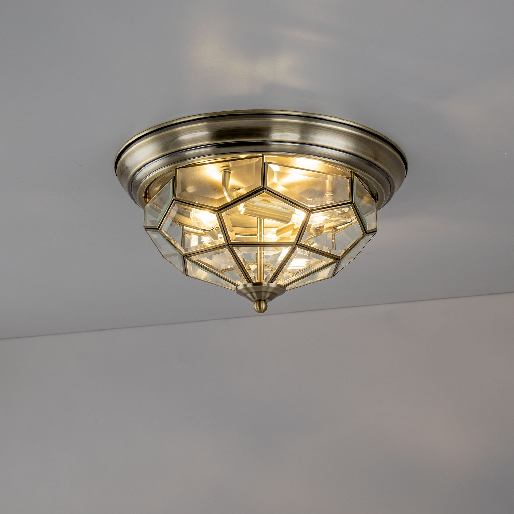 Citilux Витра-1 CL442530 Люстра потолочная витражная Бронза арт. 88277