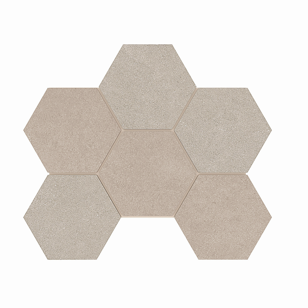 Мозаика LN01/TE01 Hexagon 25x28,5 непол. Beige