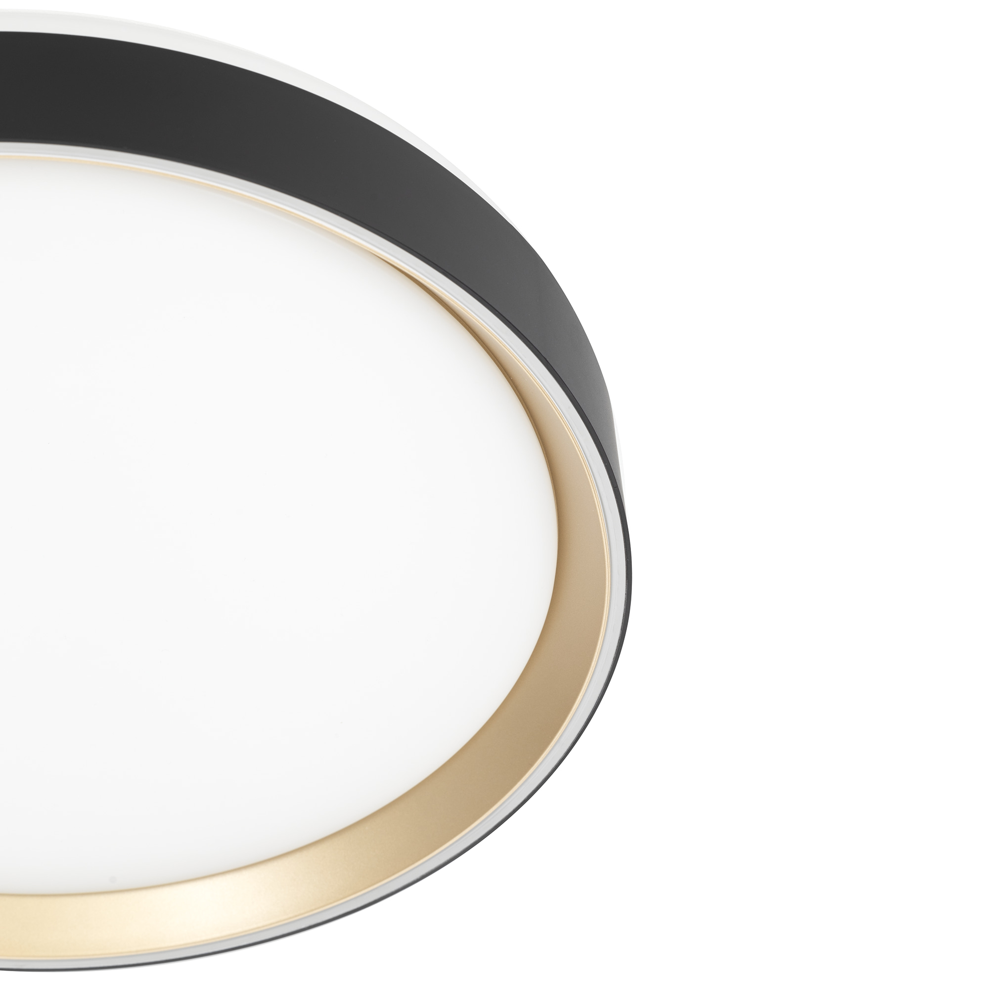 Citilux BOSS CL751351G LED RGB Светильник с пультом Чёрный с Золотом арт. 89177