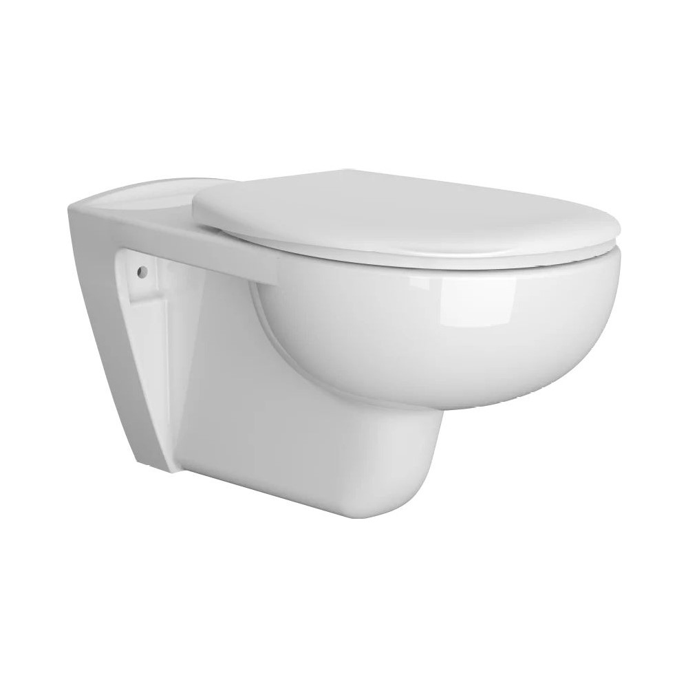VITRA Conforma Унитаз подвесной безободковый с сиденьем, 350х700 мм, белый арт. 37451