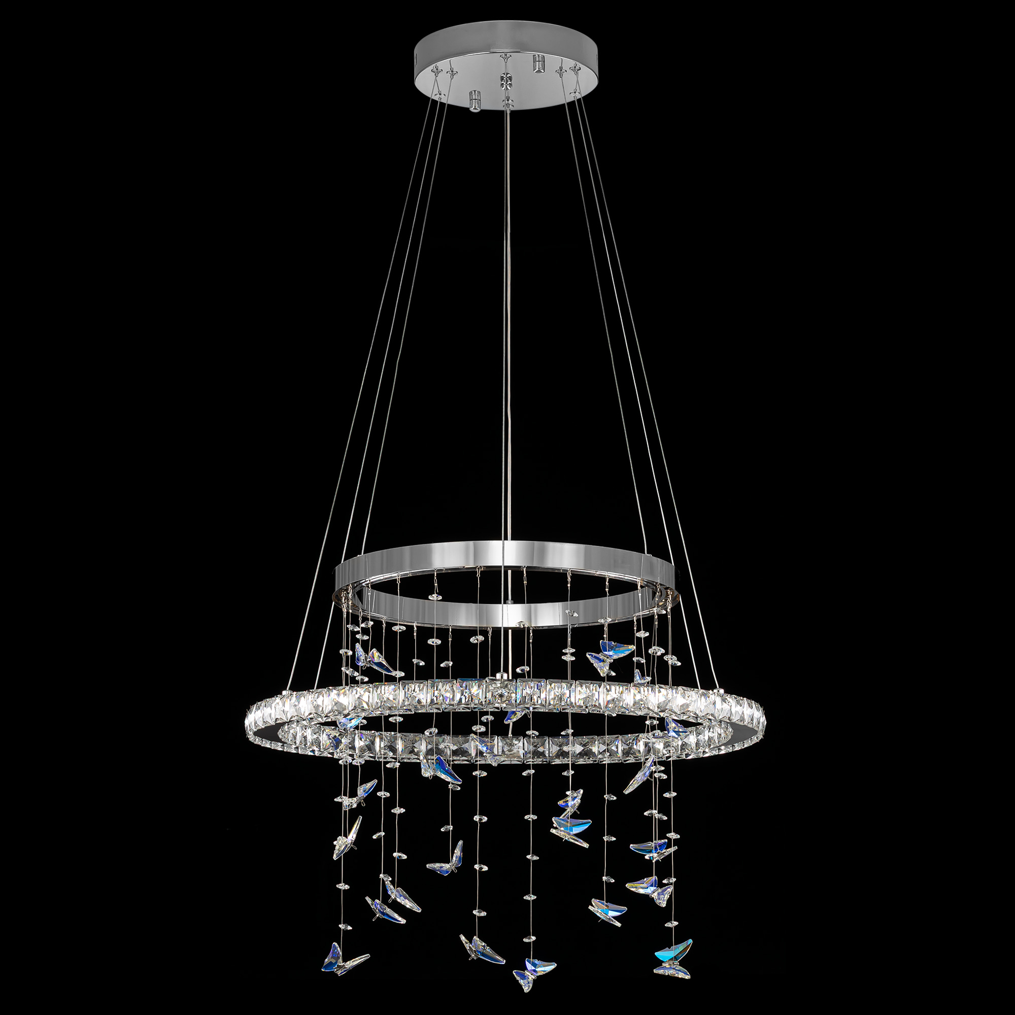 Citilux ETERA CL322060 LED Люстра хрустальная с пультом арт. 89575