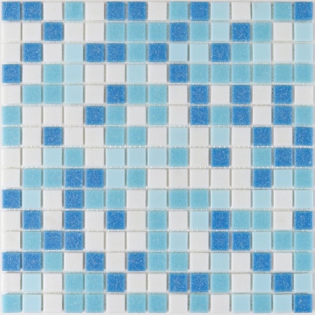Плитка декоративная стеклянная Aqua 200/Вода 200 4*20*20 327*327 бумага арт. 90552