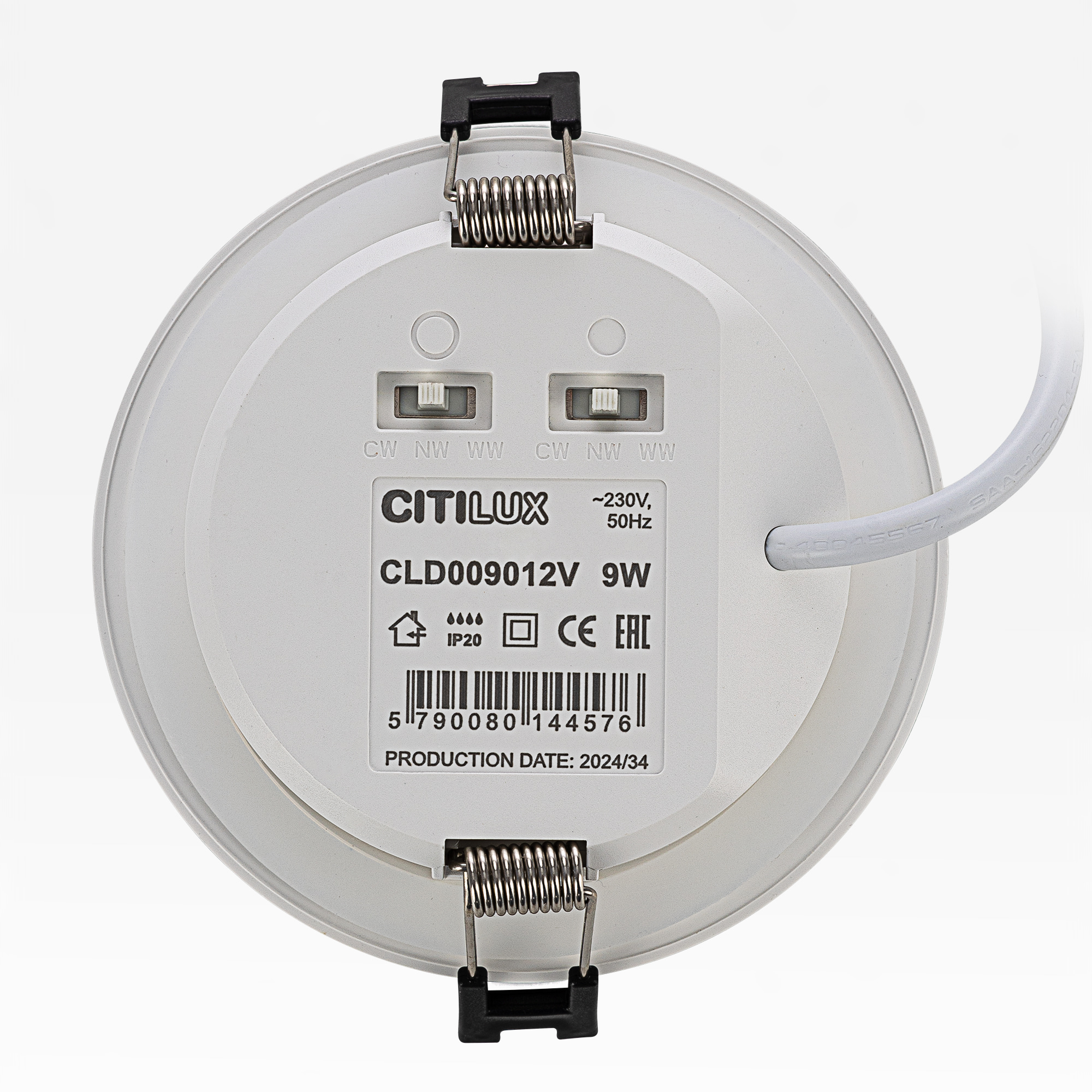 Citilux TRON CLD009012V LED Встраиваемый светильник Белый арт. 89465