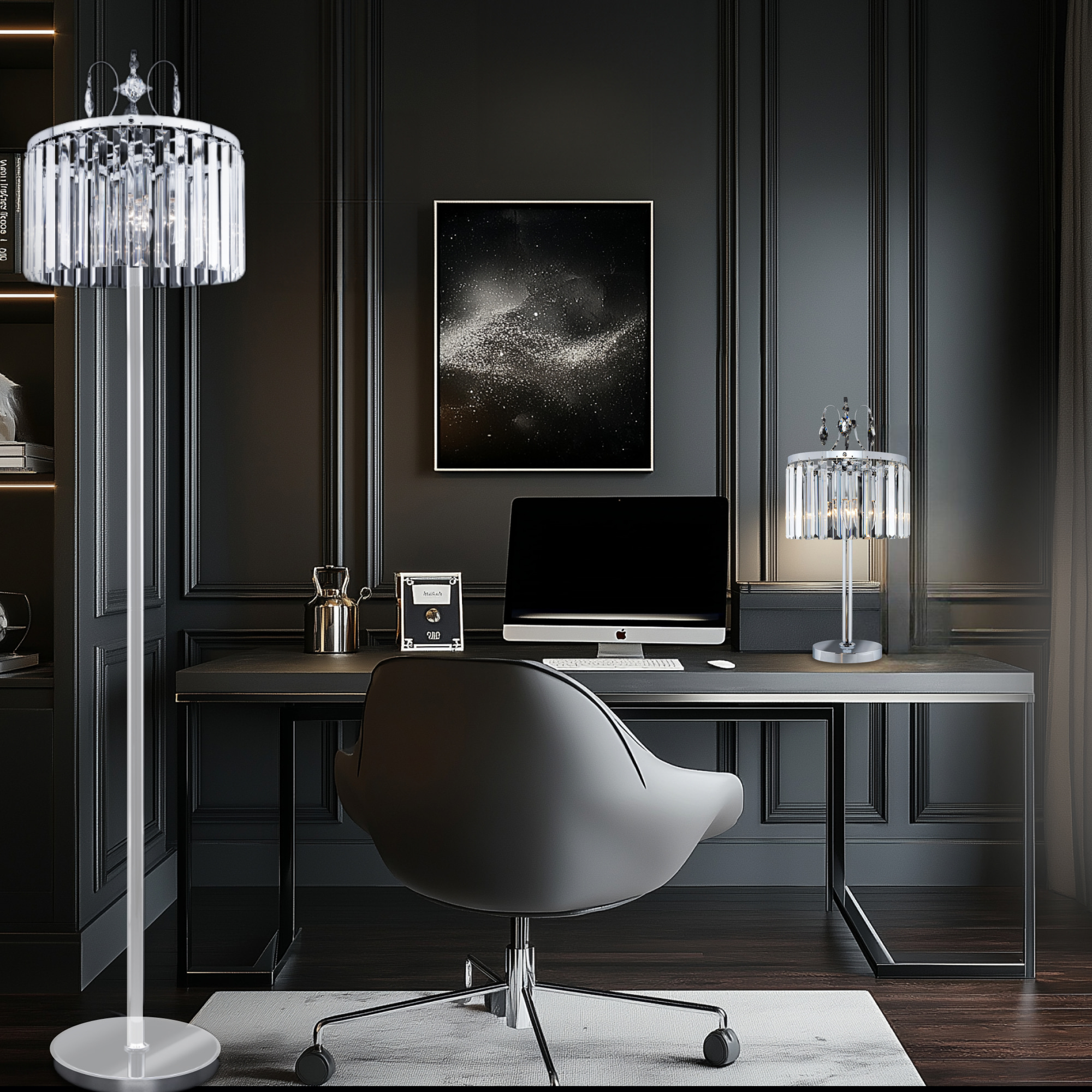 Citilux Инга CL335941 Торшер хрустальный Хром арт. 88937