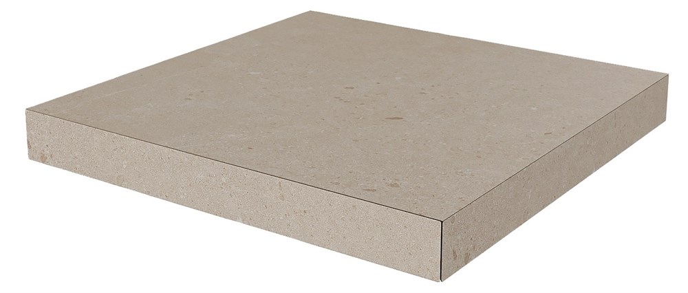 DD601920R/GCA Ступень угловая клееная Про Матрикс бежевый 33x33x0,9 арт. 118819
