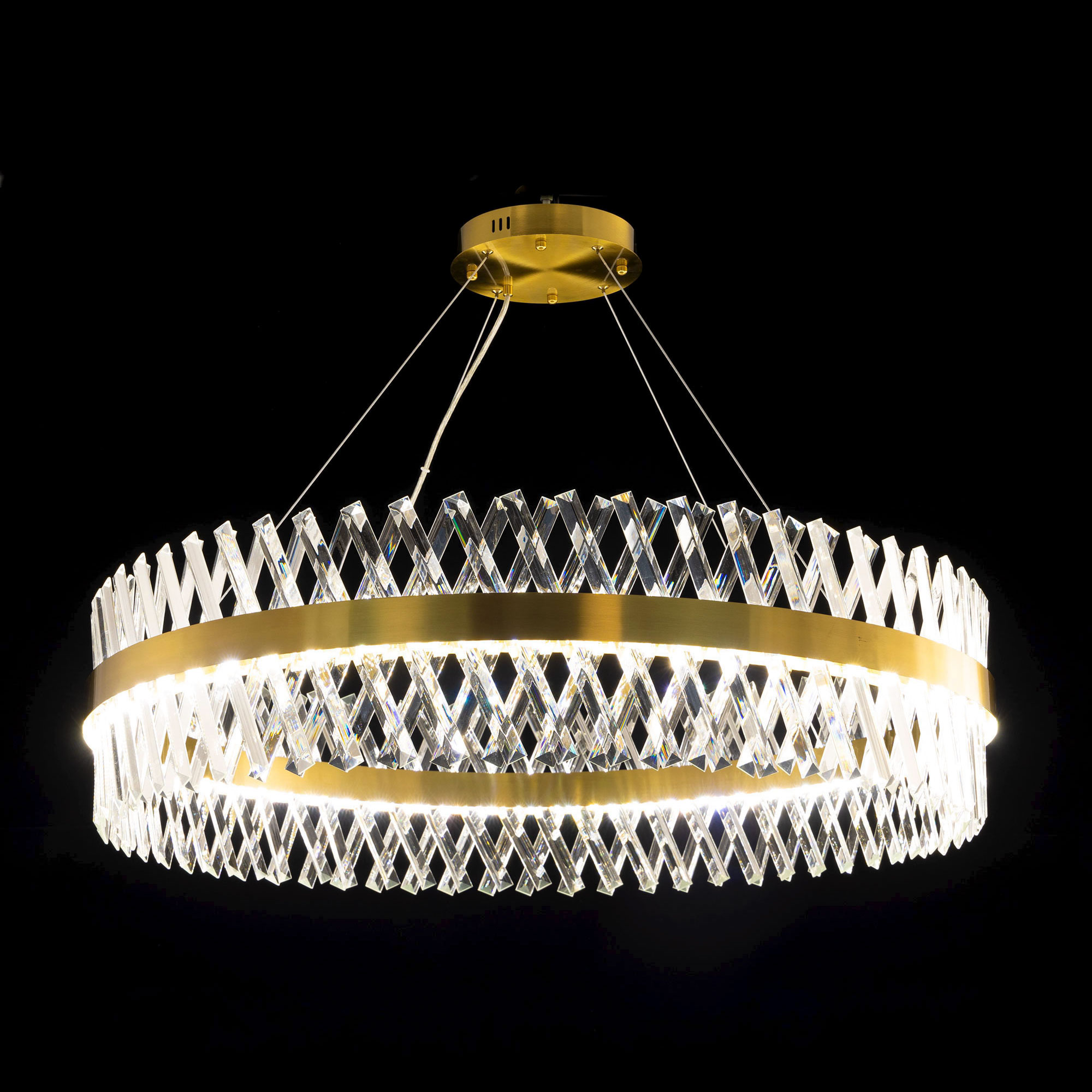 Citilux Ричард CL336103 LED Люстра хрустальная с пультом Бронза арт. 88882