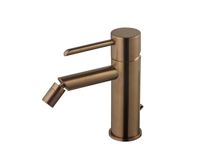 NOKEN ROUND Смеситель для биде, с ДК, 3/8”, 5 л/мин, браш. медь арт. 87189