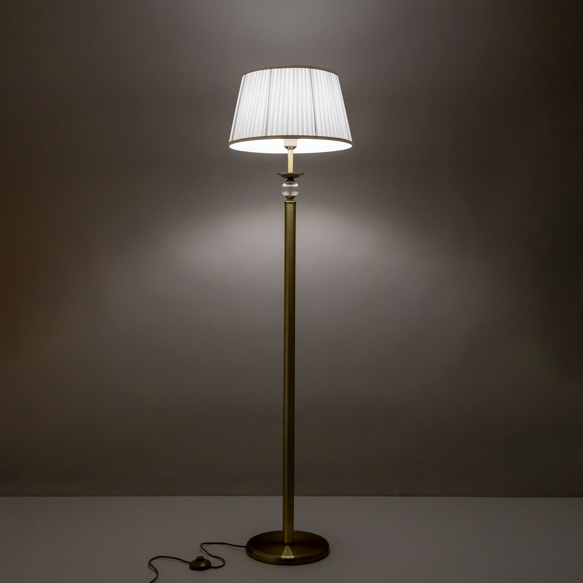 Citilux Гера CL433913 Торшер с абажуром Бронза арт. 88049