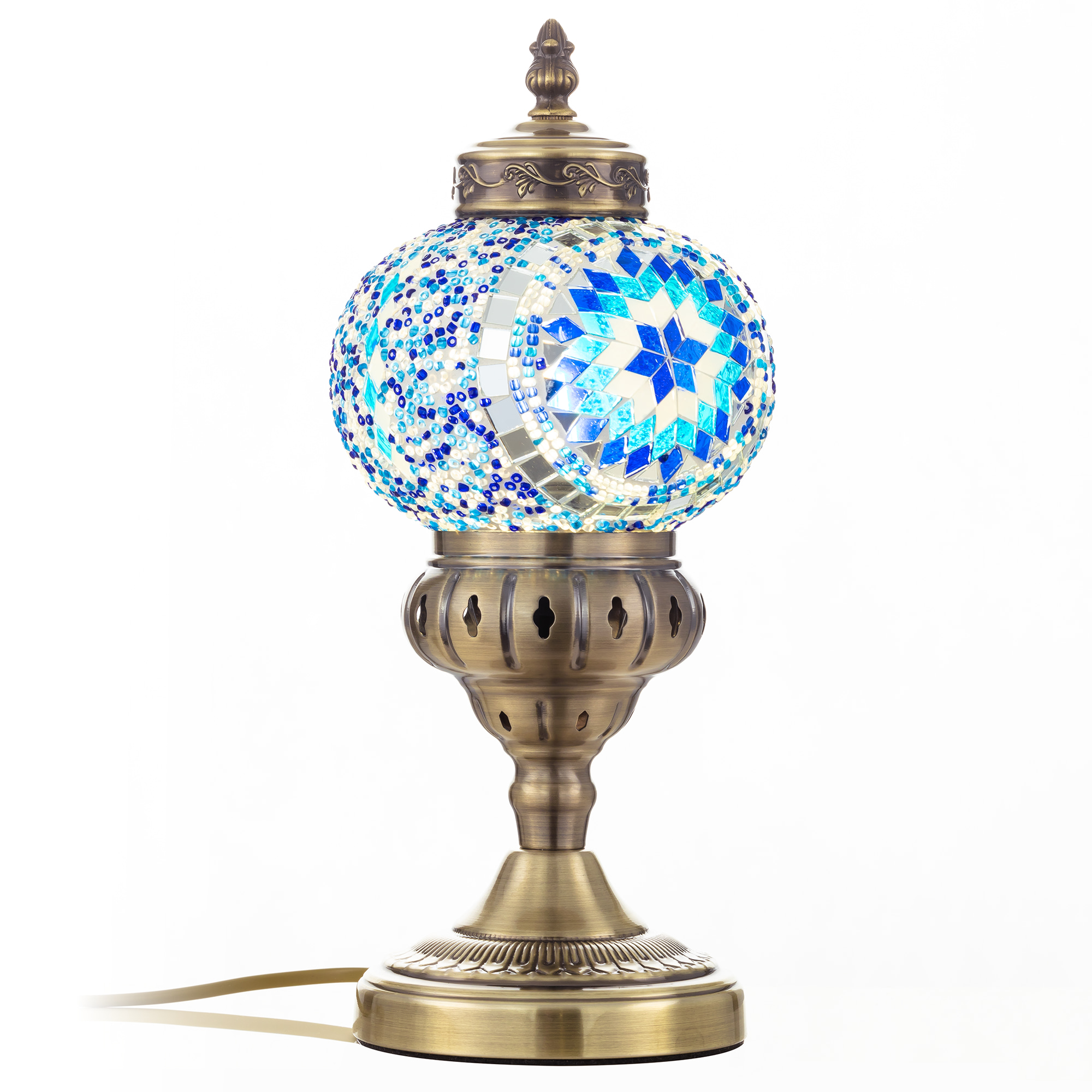 Citilux Каир CL419816 Настольная лампа Мозаика Синяя арт. 89488