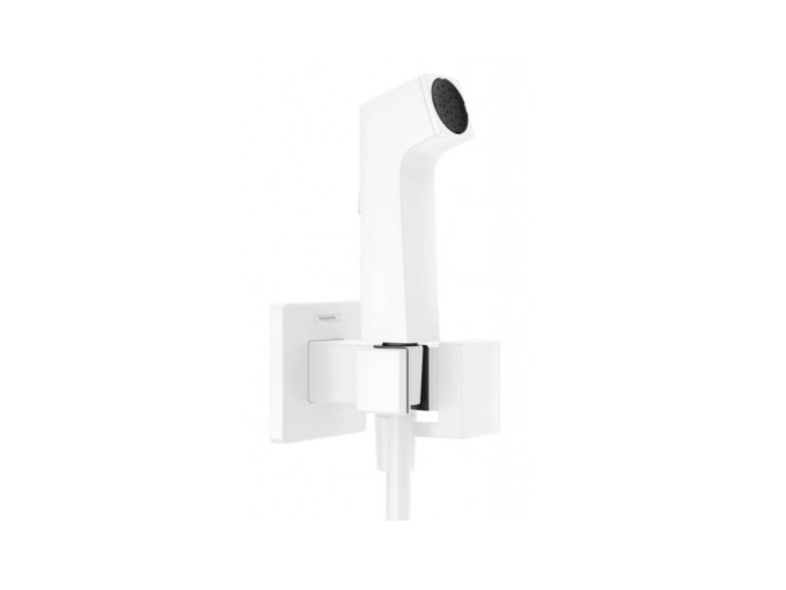 HANSGROHE Гигиенический душ E 1jet, EcoSmart+, со смесителем, матовый белый арт. 38854