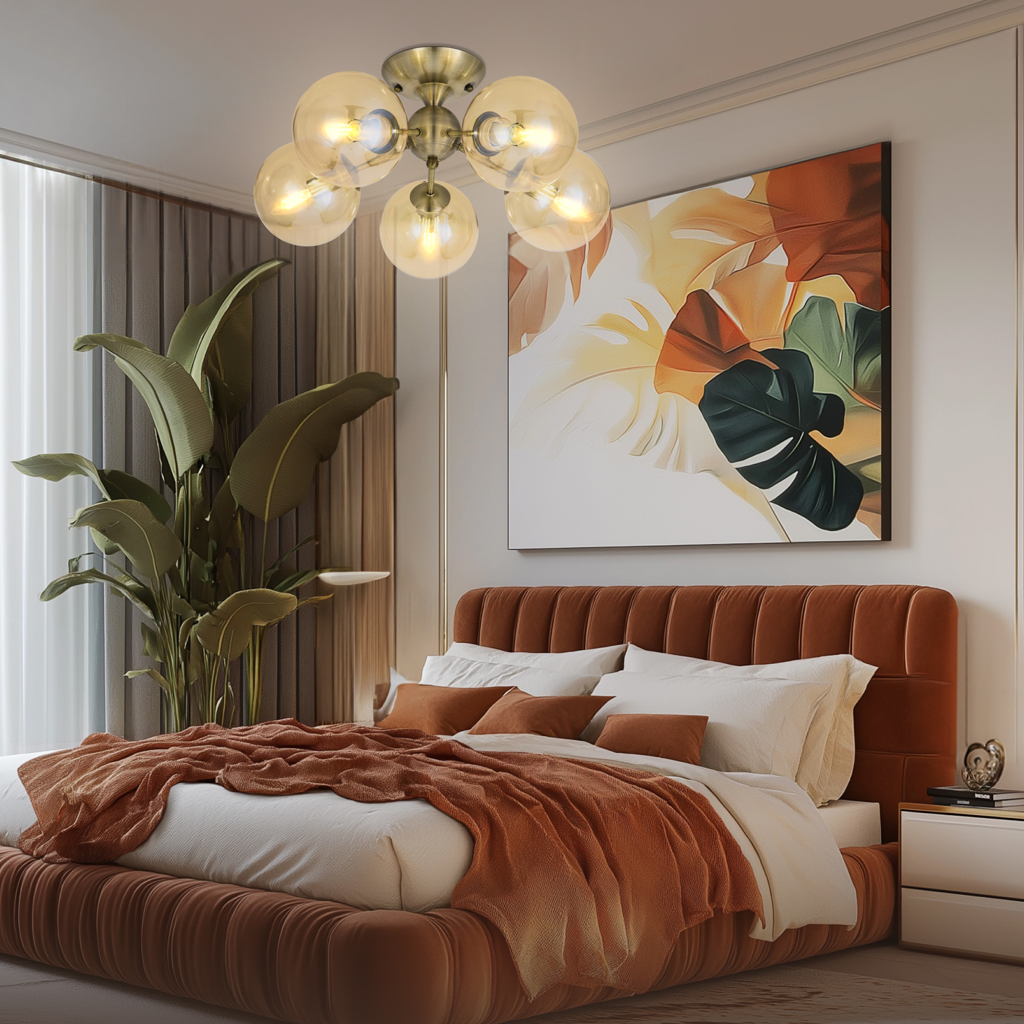 Citilux Томми CL102153 Люстра потолочная Бронза арт. 88523