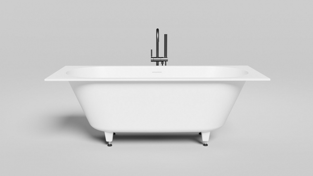 Salini ORNELLA AXIS KIT 170 Ванна встраиваемая 1700x700x590/610мм, S-Sense, белый глянцевый арт. 32449