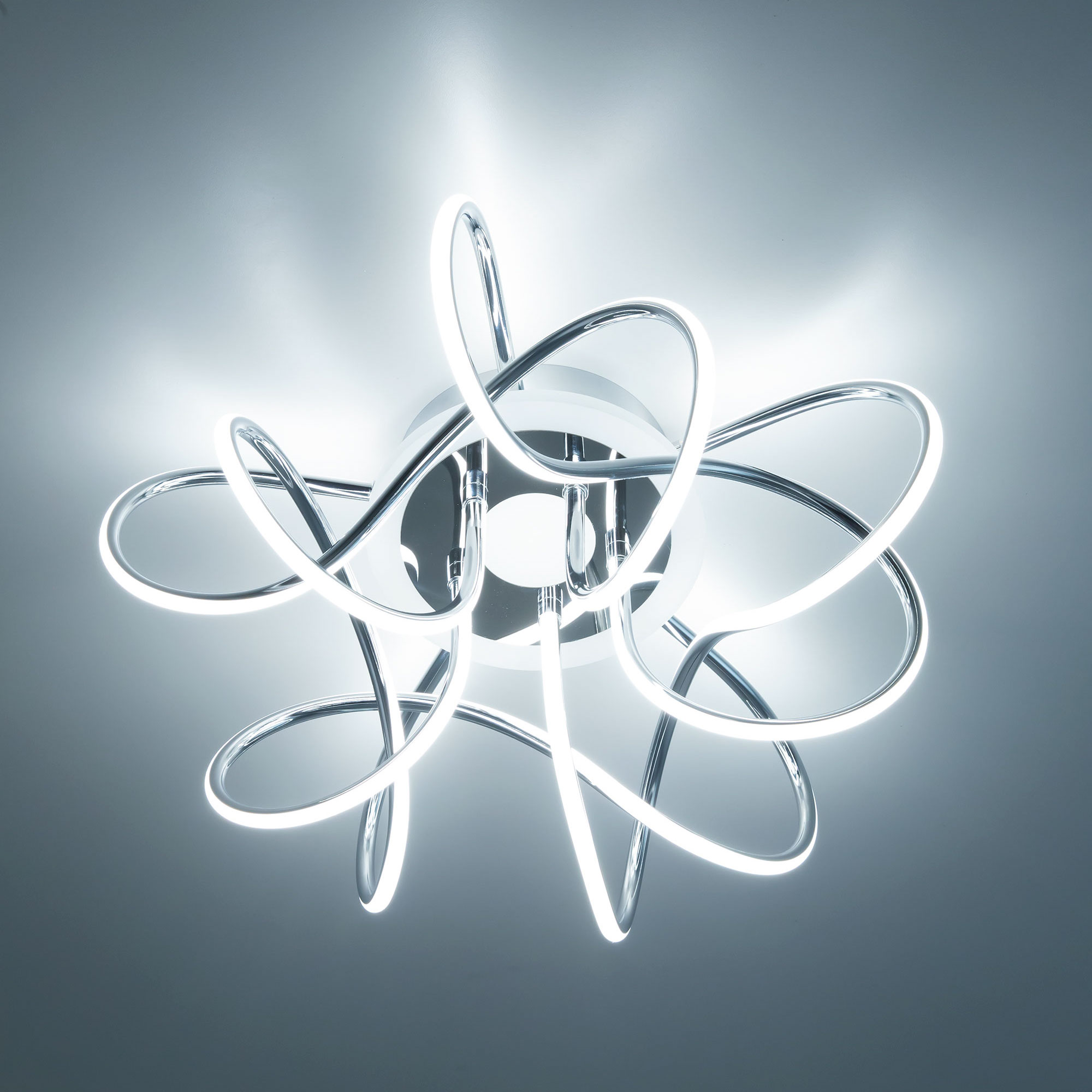 Citilux Джемини Смарт CL229A151E RGB Умная люстра Хром арт. 88675