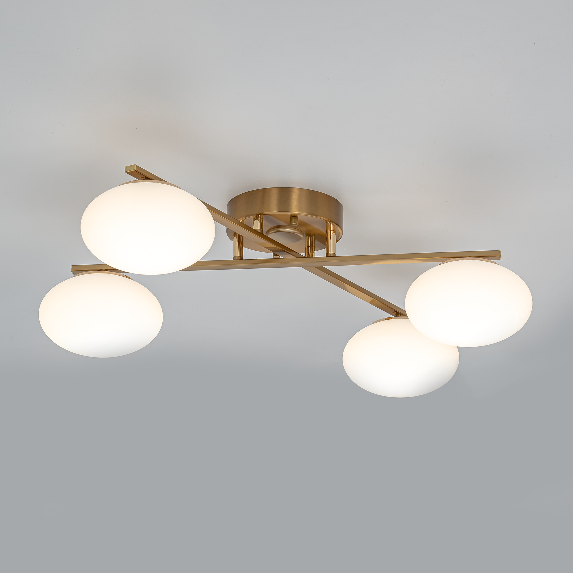 Citilux ATMAN SMART CL226A143 RGB LED Умная люстра Бронза арт. 89434