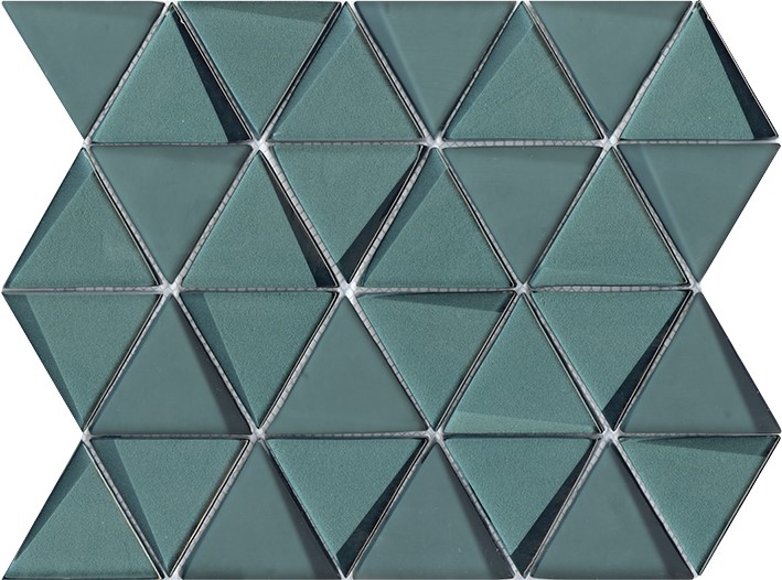 LANTIC EFFECT TRIANGLE EMERALD 31x26x0.8 G-133