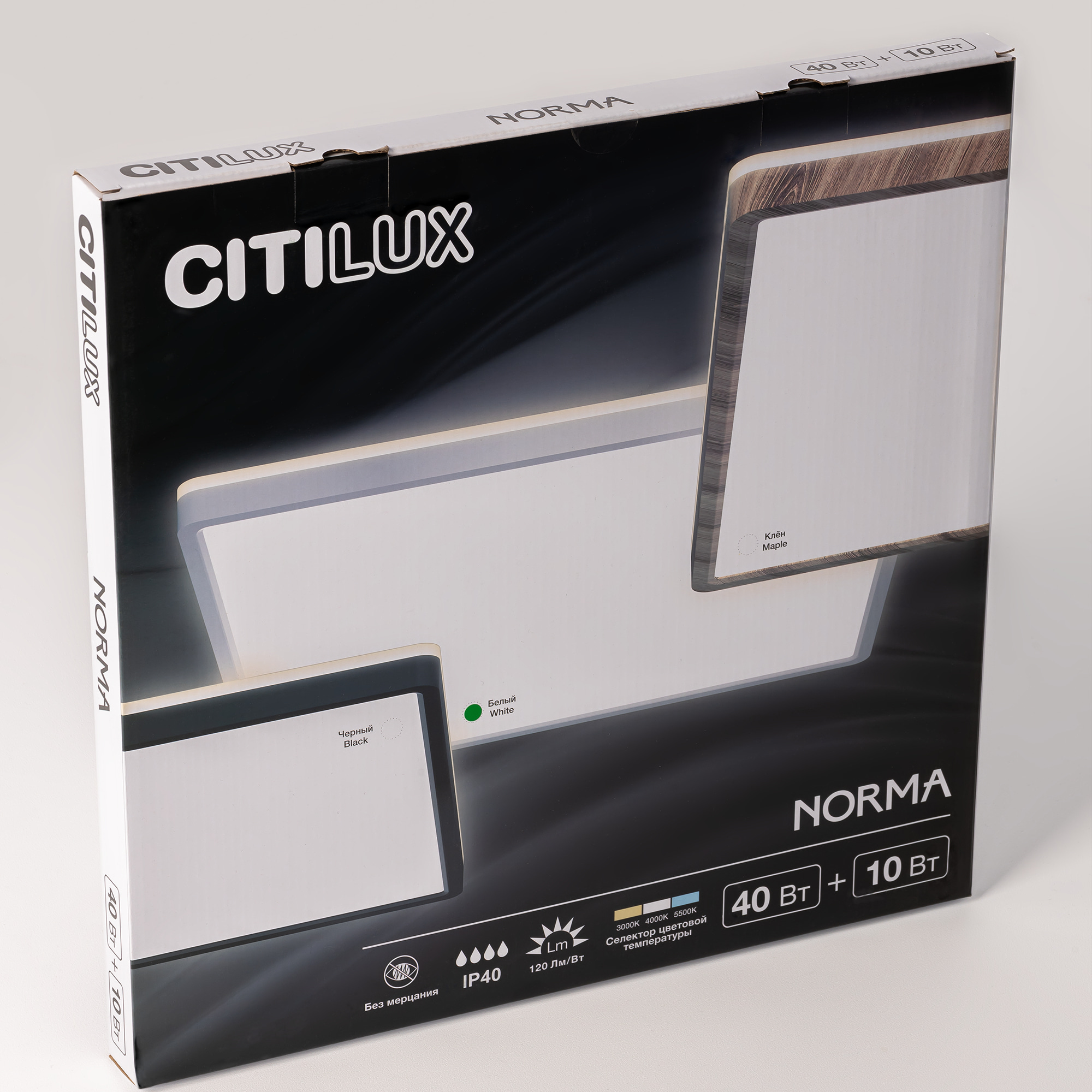 Citilux NORMA CL748K400 LED Светильник с подсветкой Белый арт. 89367