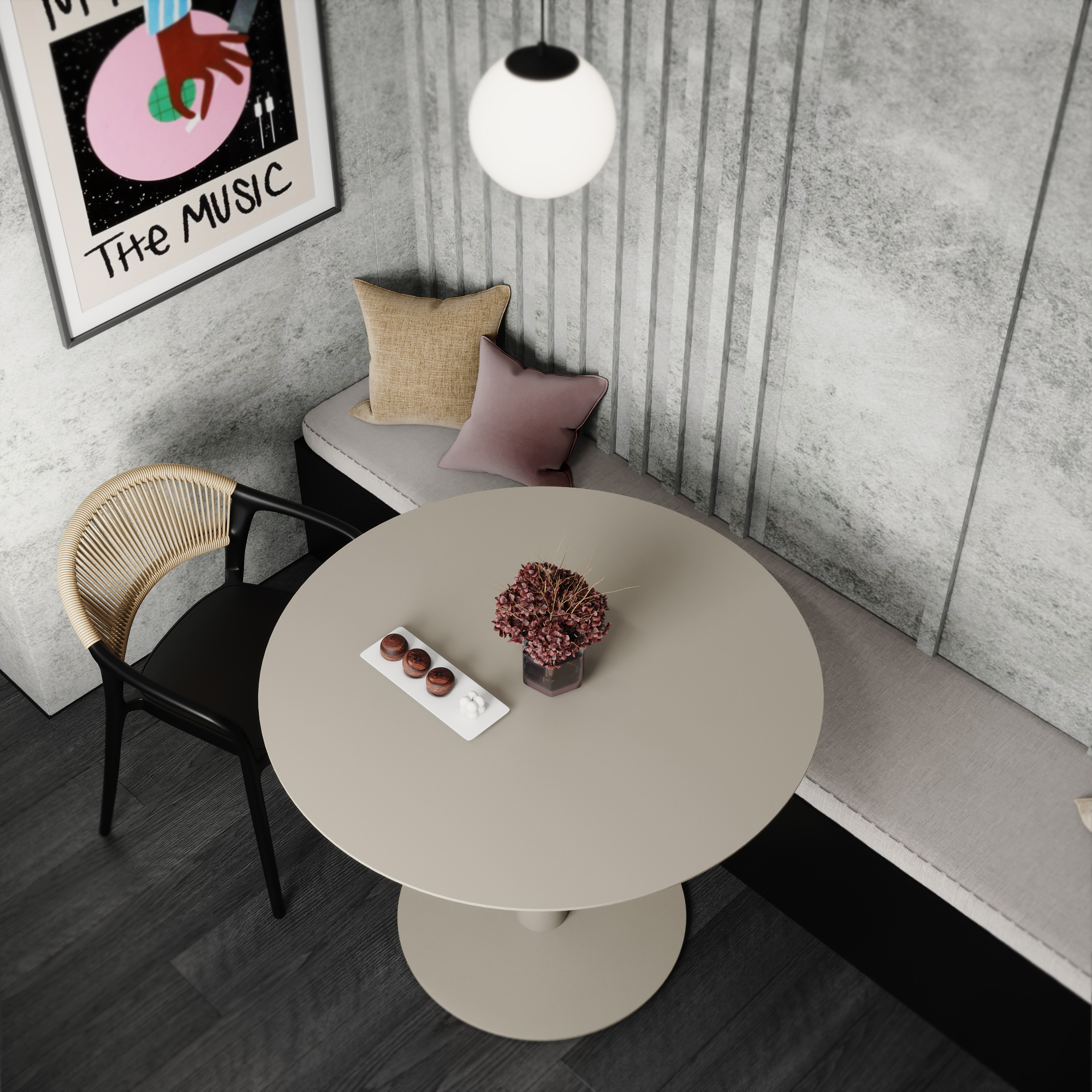Stick cemento light/Рейка Цемент светлый 2800*40*25 (1кор=24шт) арт. 106459