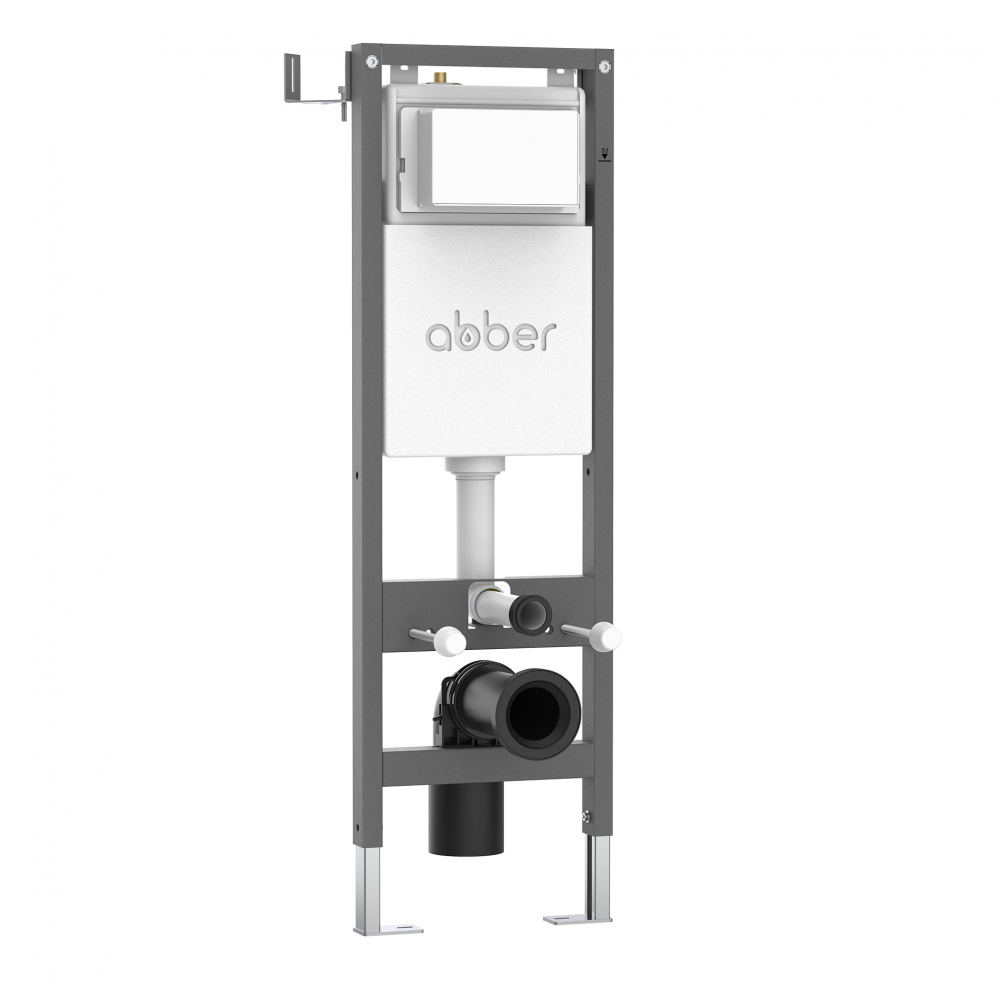 Инсталляция ABBER AC0110 для подвесного унитаза узкая арт. 62488