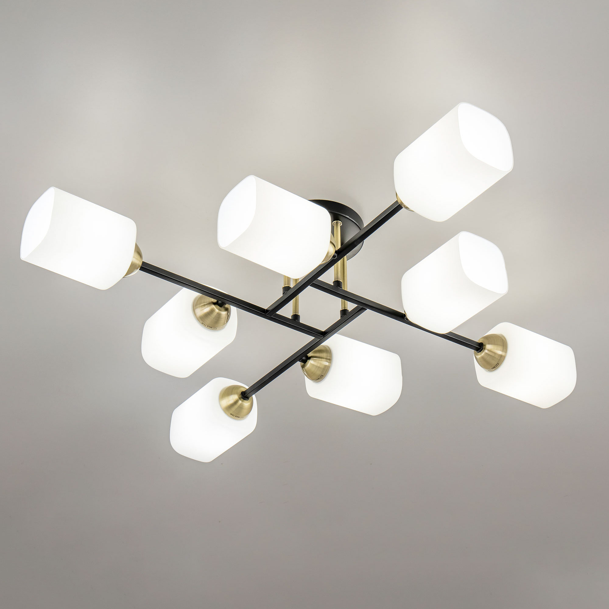 Citilux Генри CL130285 Люстра потолочная Чёрная арт. 88742