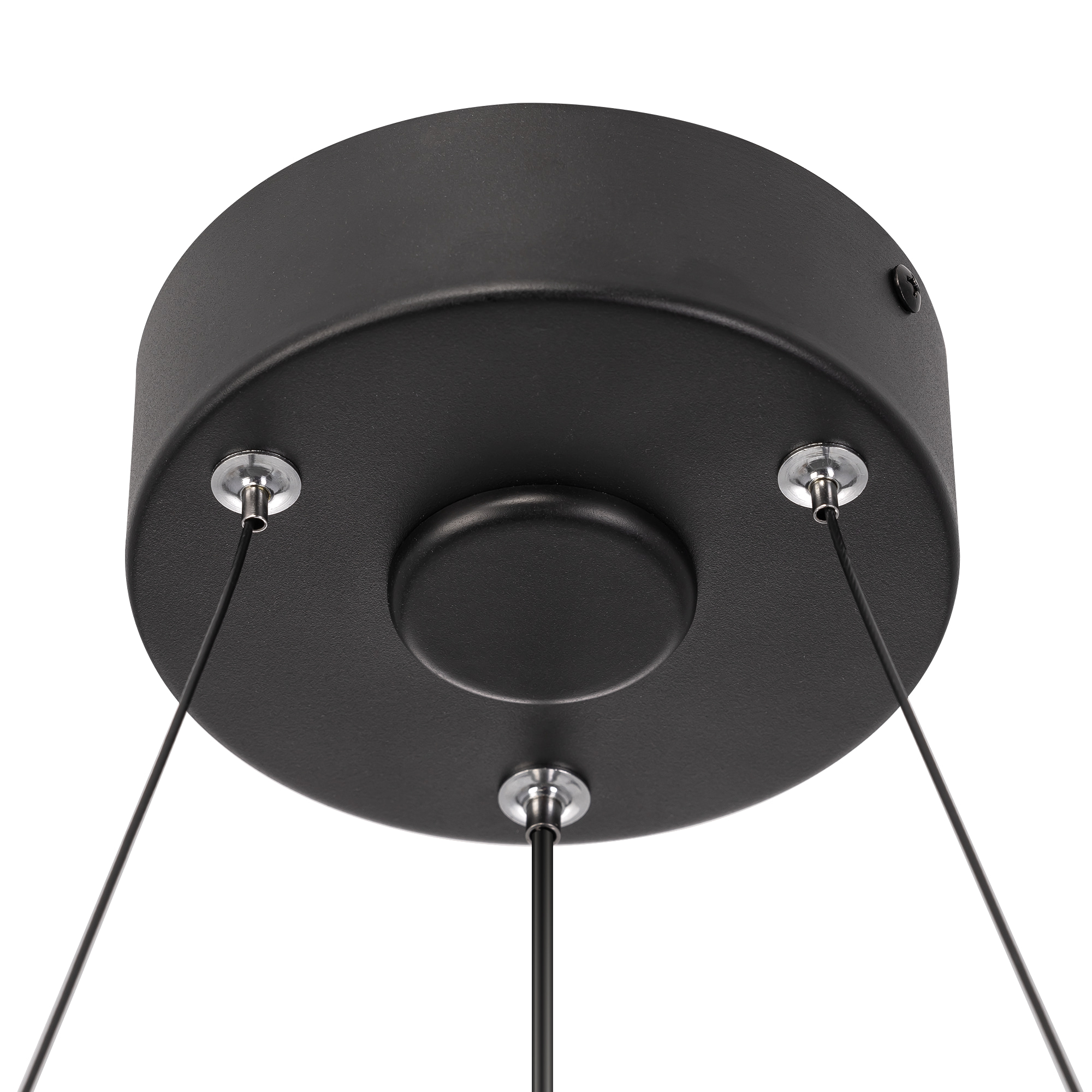 Citilux TRIO CL215B051 LED Люстра подвесная с пультом Чёрная арт. 89390