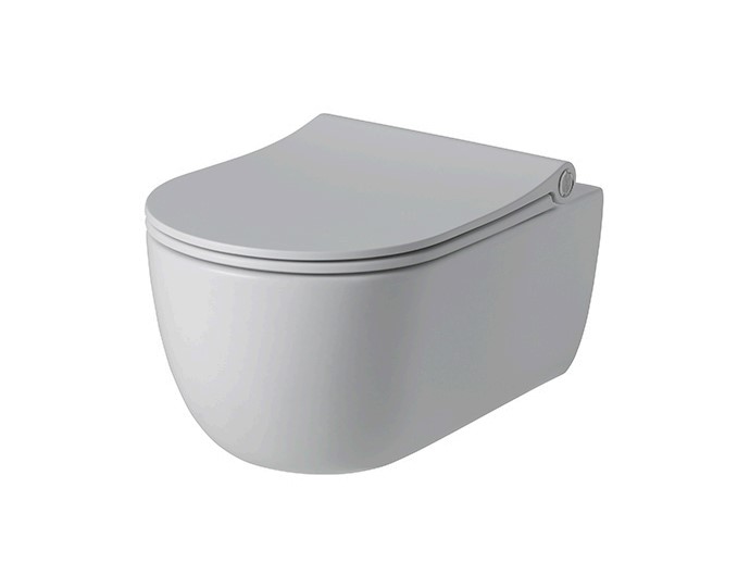 NOKEN ACRO COMPACT Унитаз подвесной RIMLESS 49 см, matt white арт. 37710