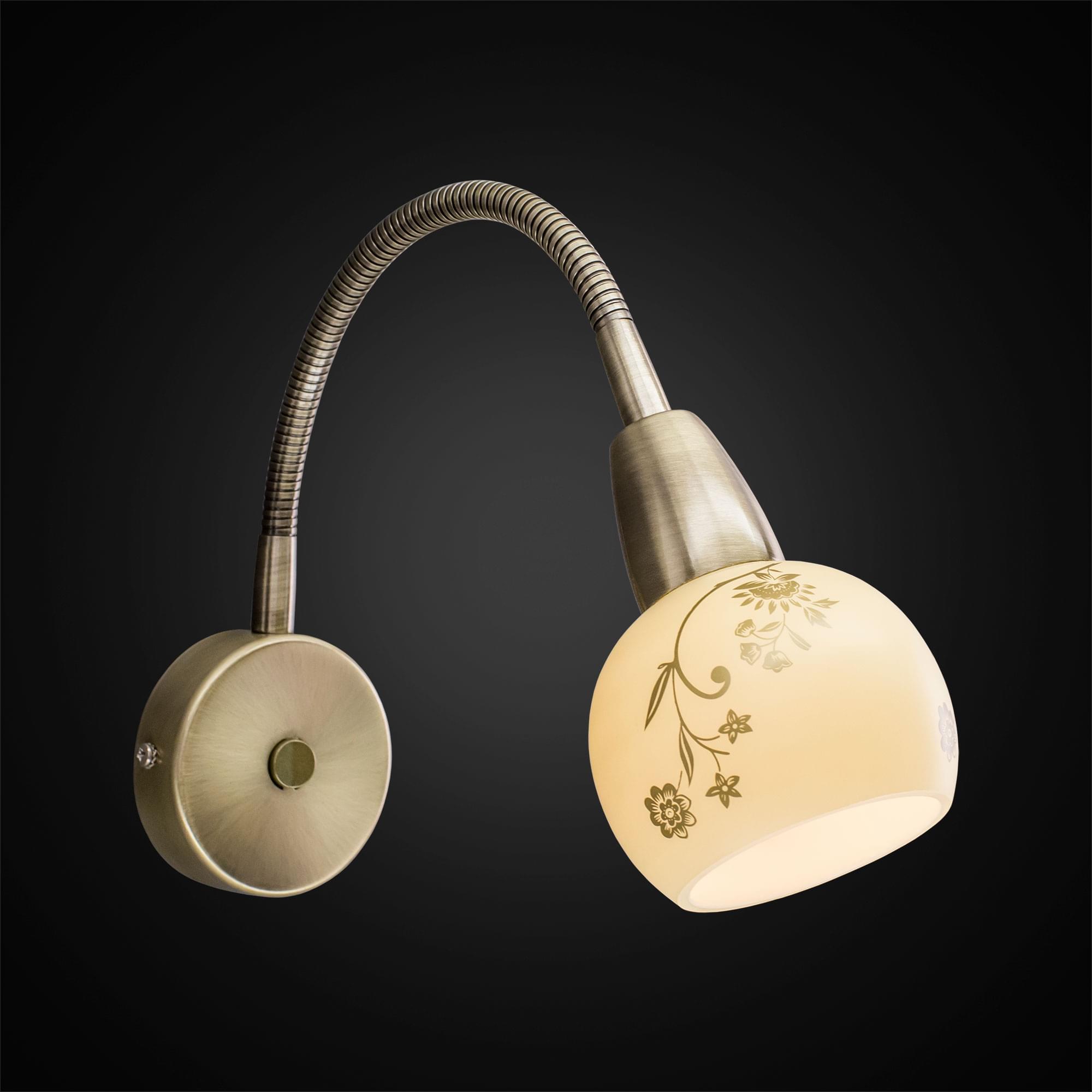 Citilux Соната CL520313 Спот гибкий с выключателем Бронза арт. 88333