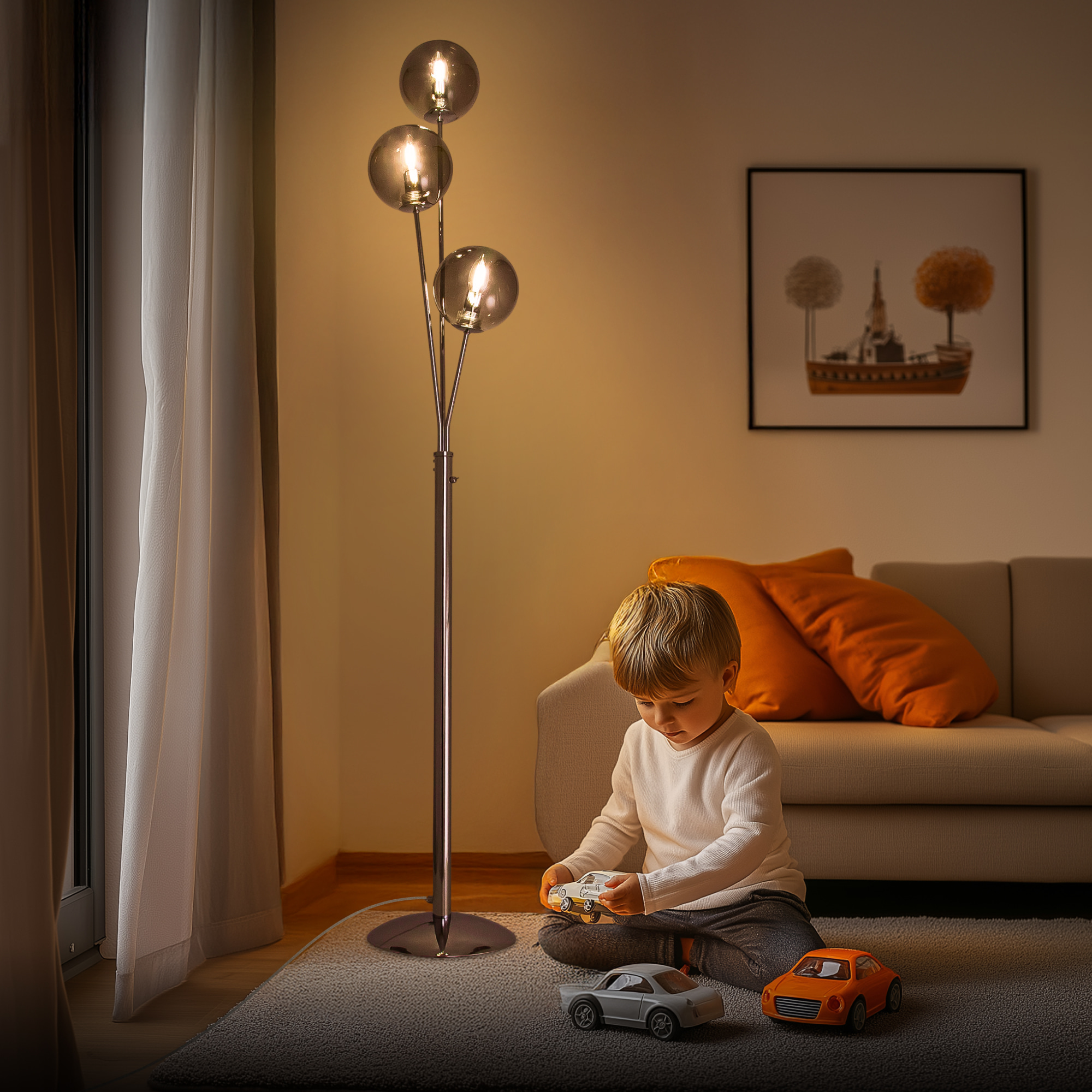 Citilux Томми CL102930 Торшер Хром арт. 88571