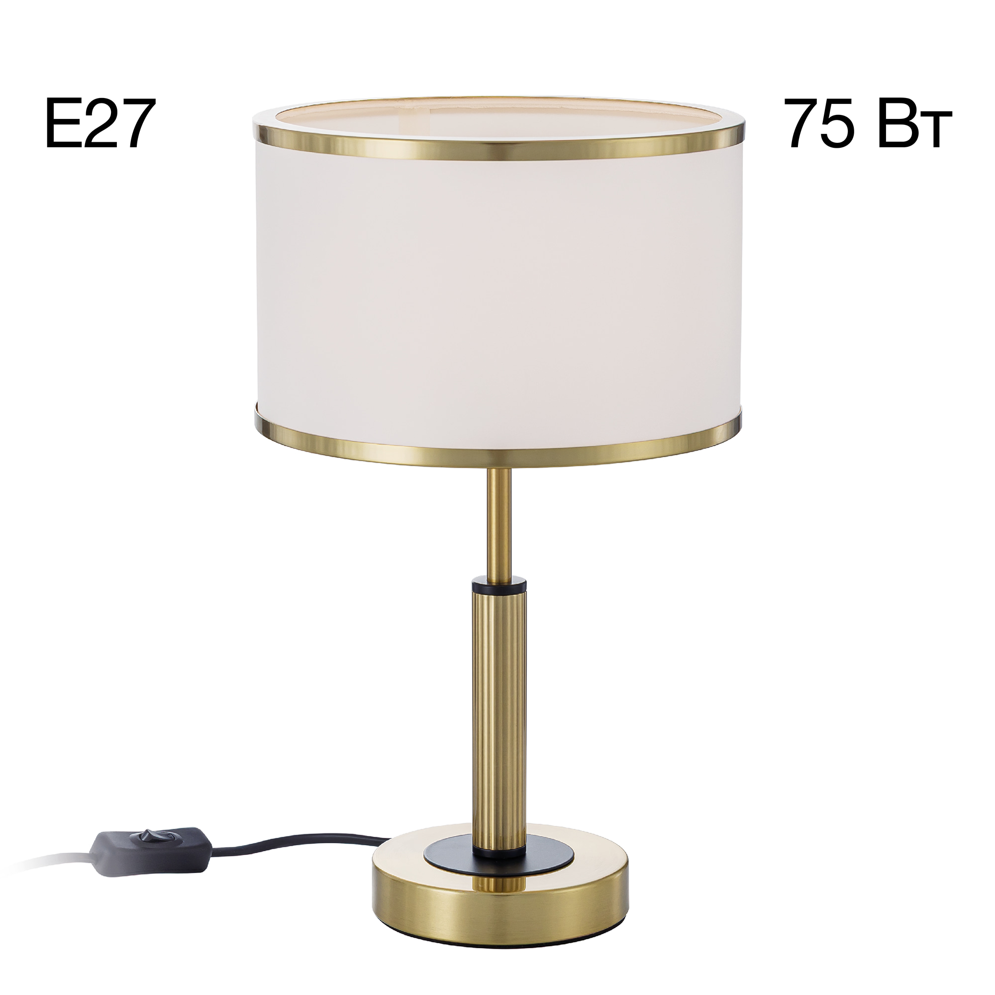 Citilux ALTON CL421813 Настольная лампа с абажуром Бронза арт. 89295