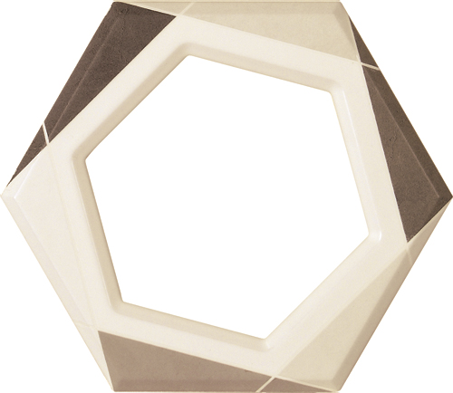 Керамическая плитка Рамка кремовый / Dec. Frame crema
