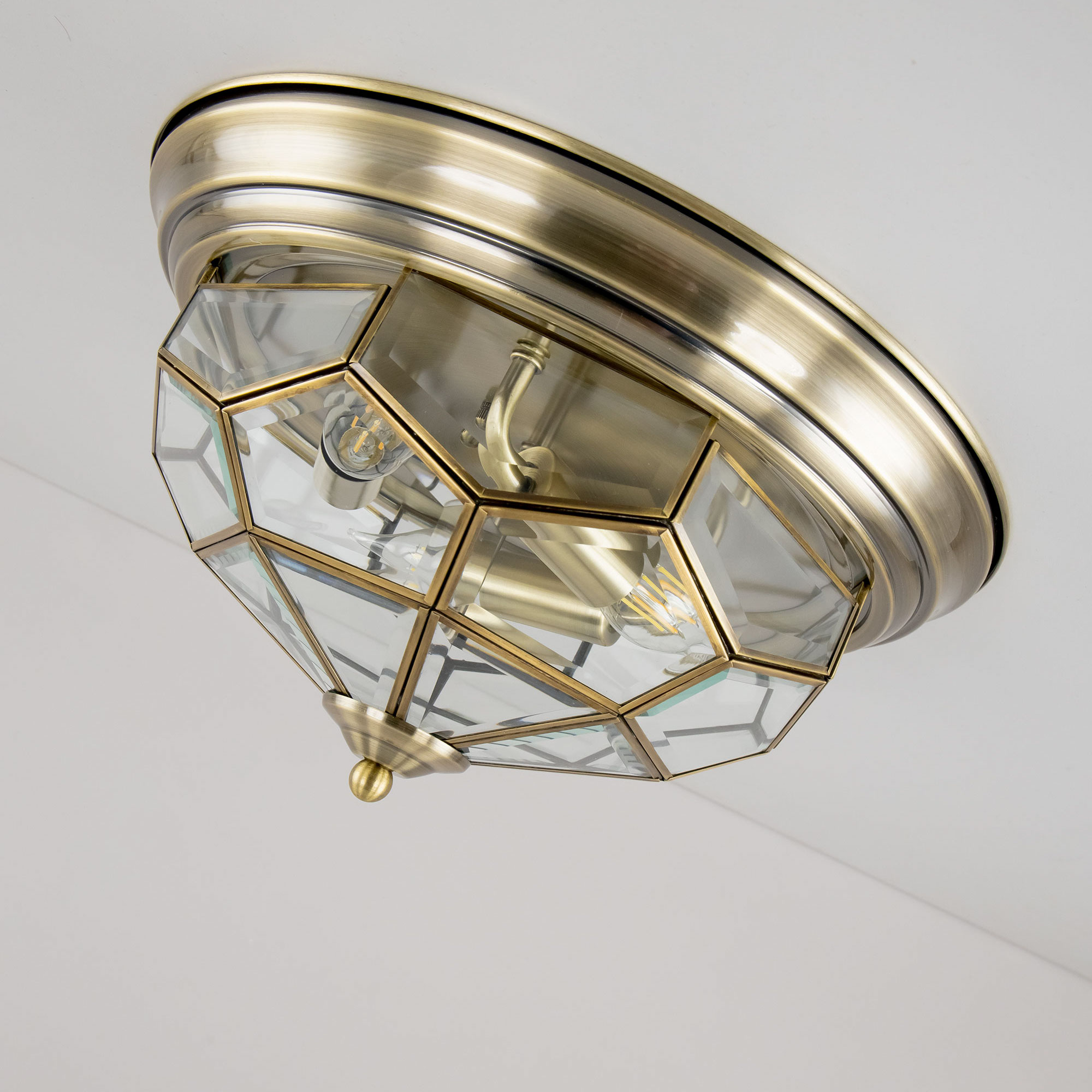 Citilux Витра-1 CL442530 Люстра потолочная витражная Бронза арт. 88277