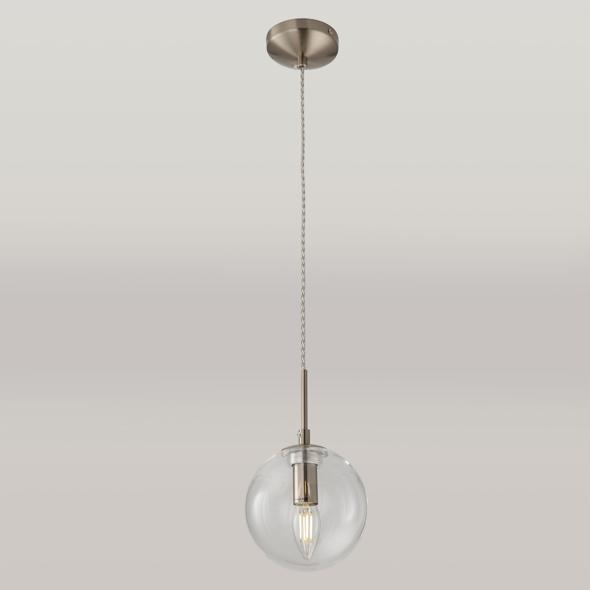 Citilux Томми CL102011 Подвесной светильник Матовый Хром арт. 88553