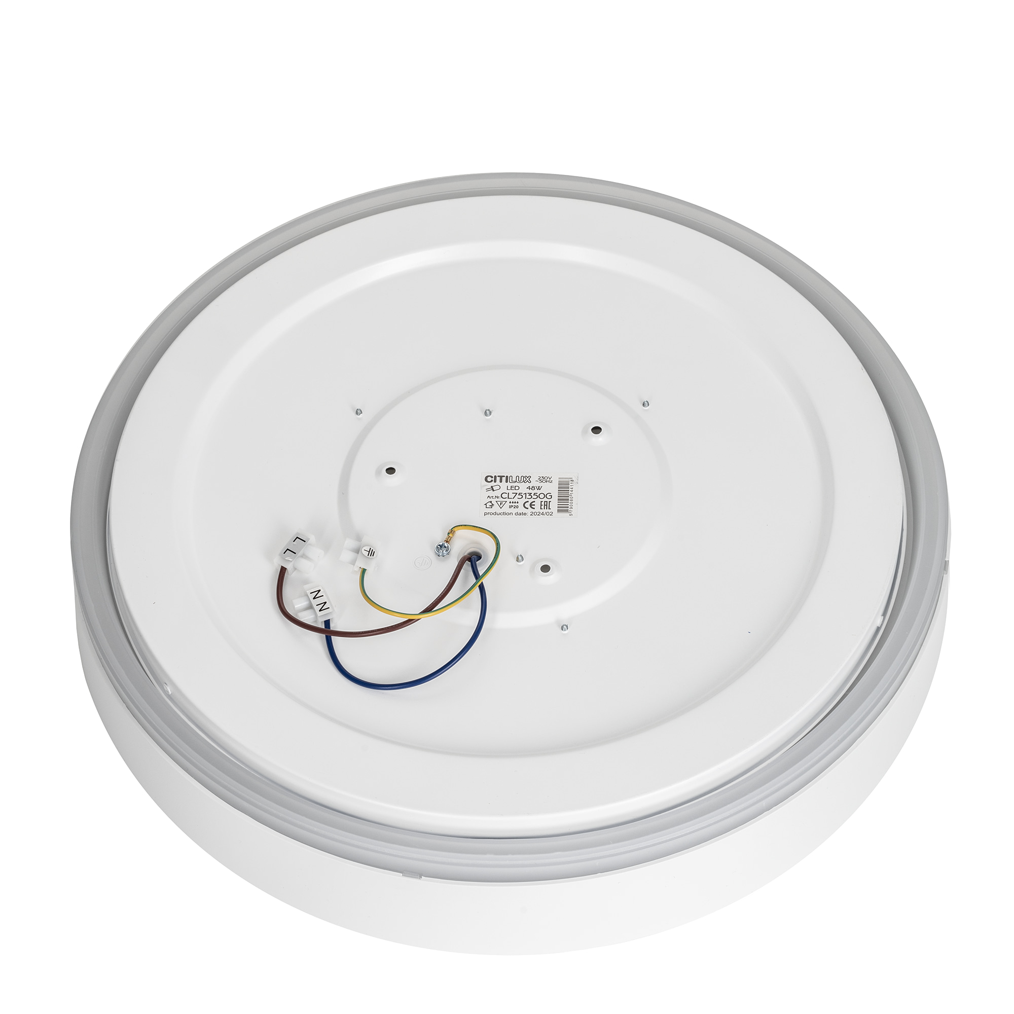Citilux BOSS CL751350G LED RGB Светильник с пультом Белый арт. 89176