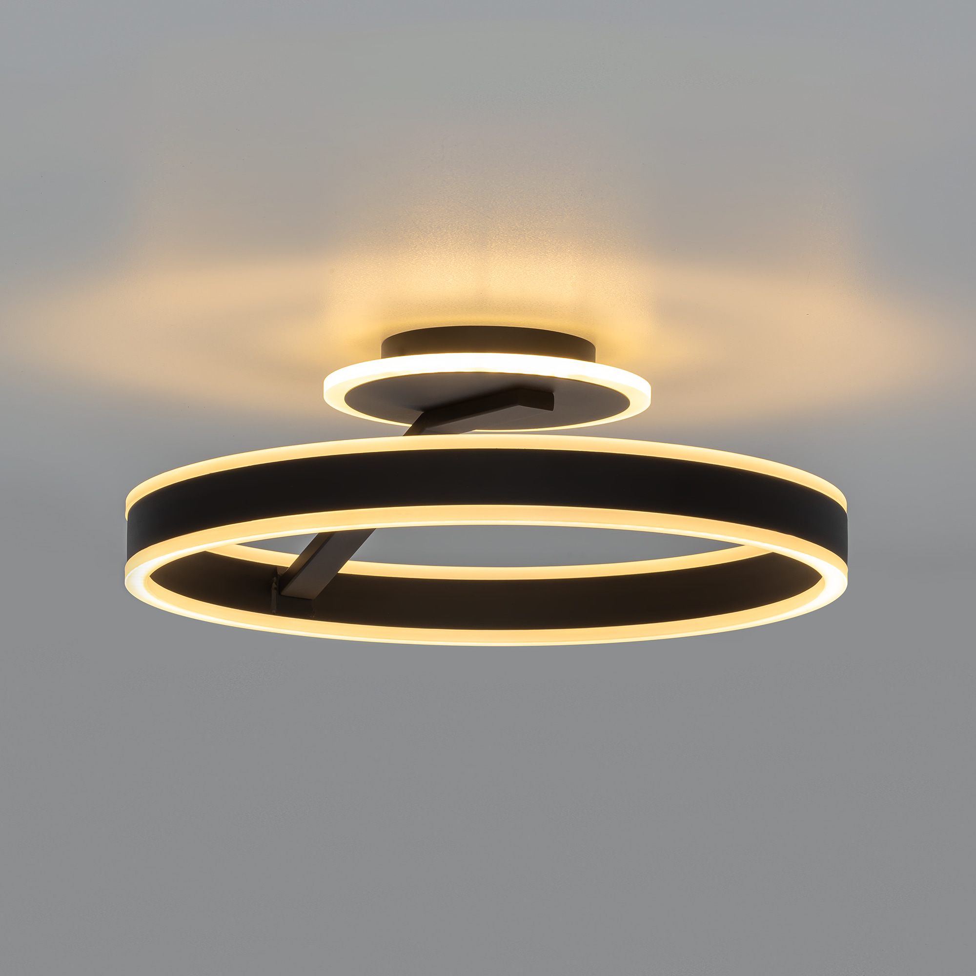 Citilux Дуэт CL719741 LED Люстра с пультом Чёрная арт. 89469