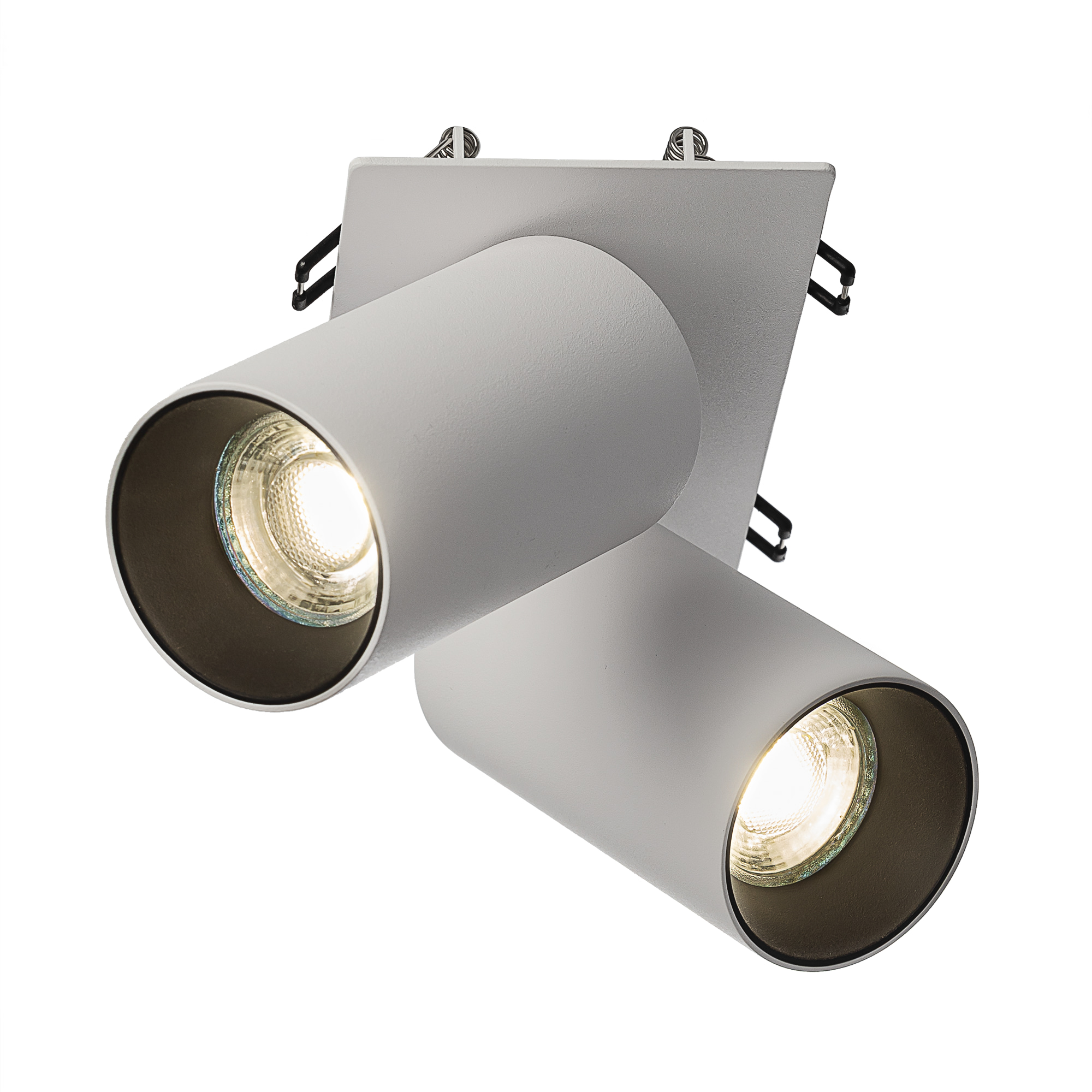 Citilux AXEL CL512D20 Спот поворотный встраиваемый двойной Белый арт. 89820