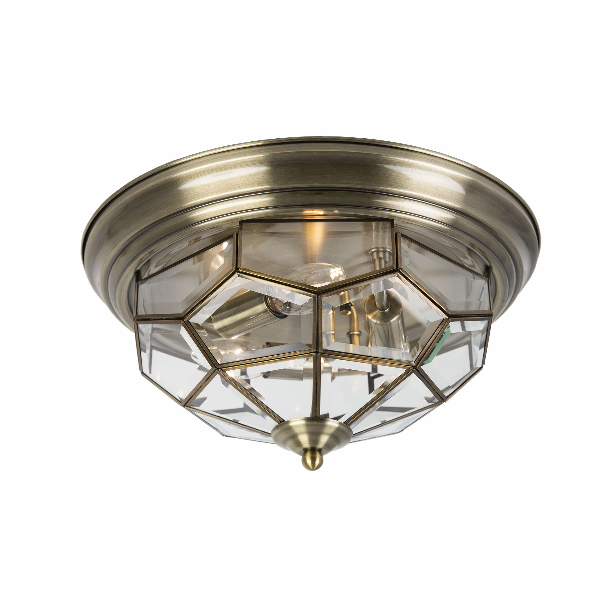 Citilux Витра-1 CL442530 Люстра потолочная витражная Бронза арт. 88277