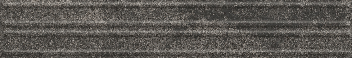 Плитка фасадная Ceramika Paradyz Карризо Базальт Полоска Микс структурная 40x6,6 (0,79)