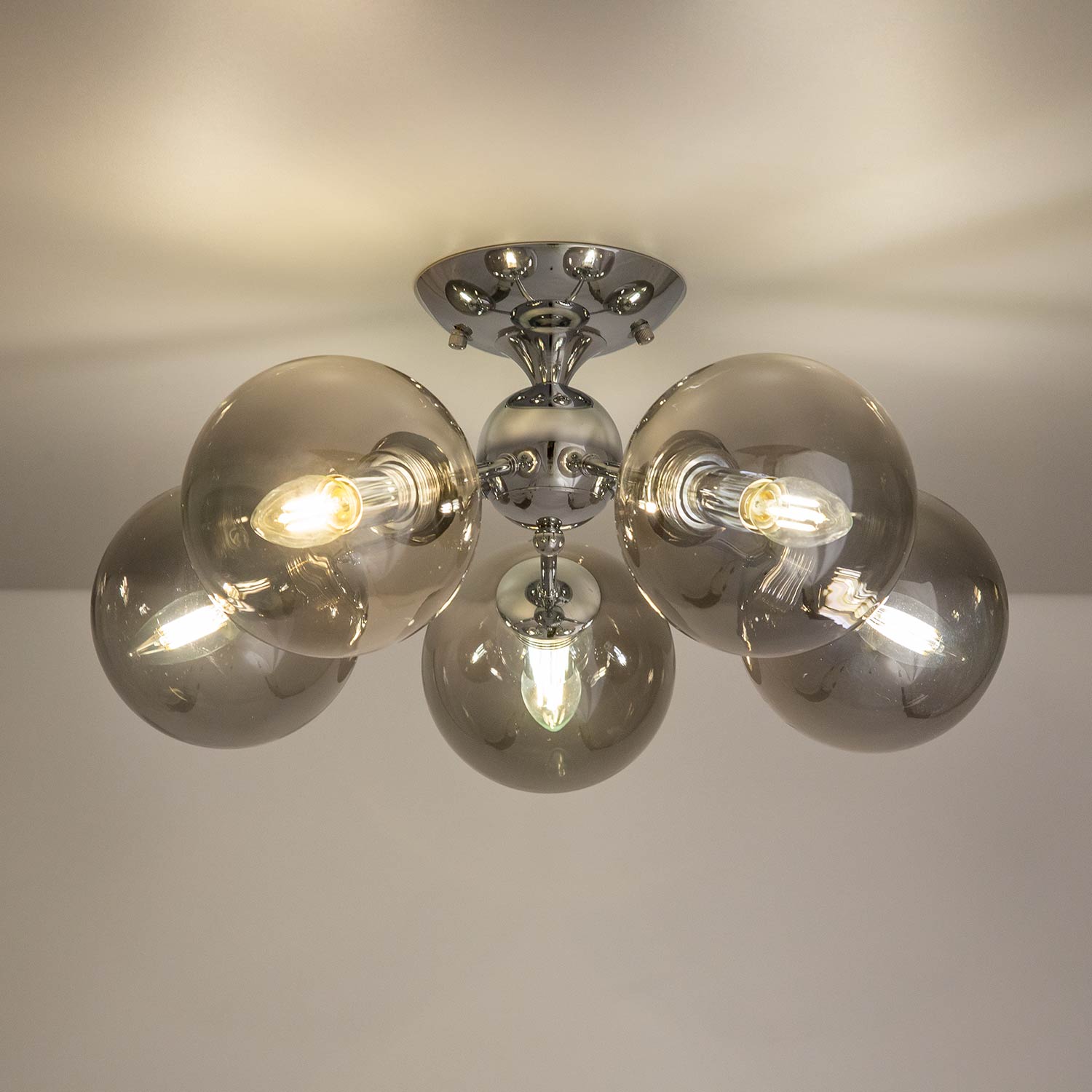 Citilux Томми CL102150 Люстра потолочная Хром арт. 88527