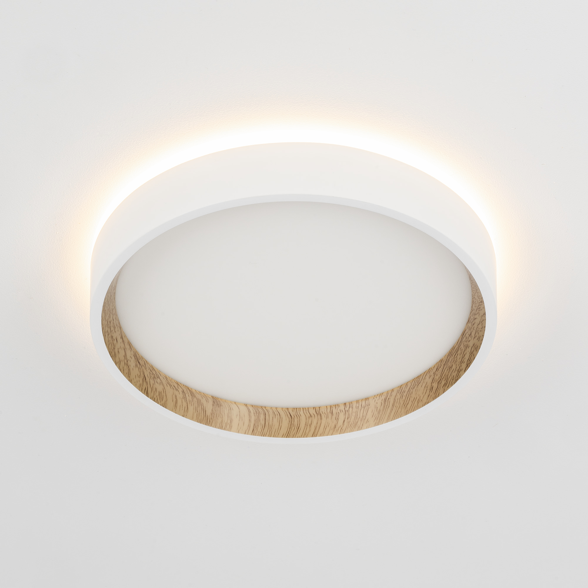 Citilux ETALON CL750180 LED Светильник с подсветкой Белый+Бук арт. 89470