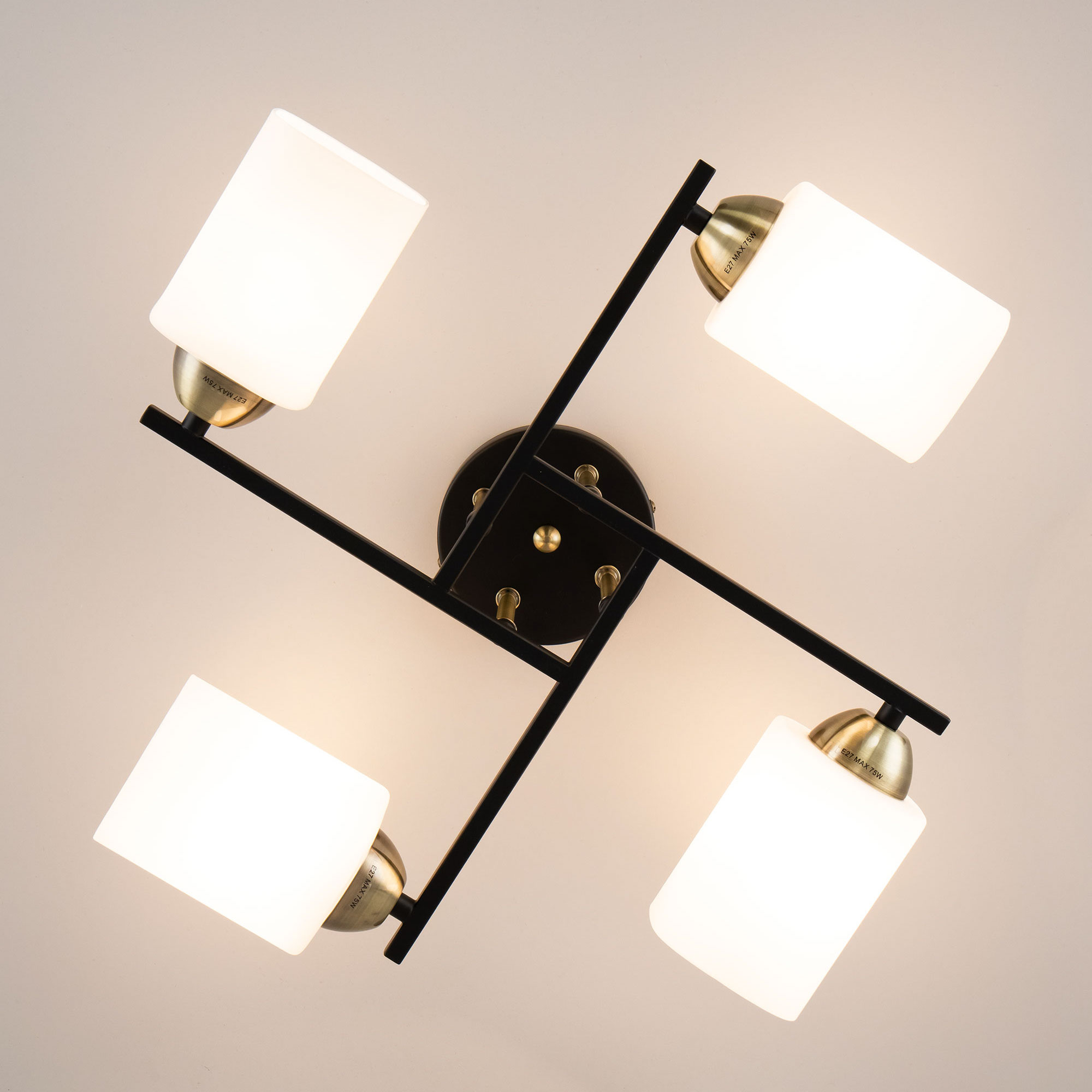 Citilux Генри CL130245 Люстра потолочная Чёрная арт. 88740