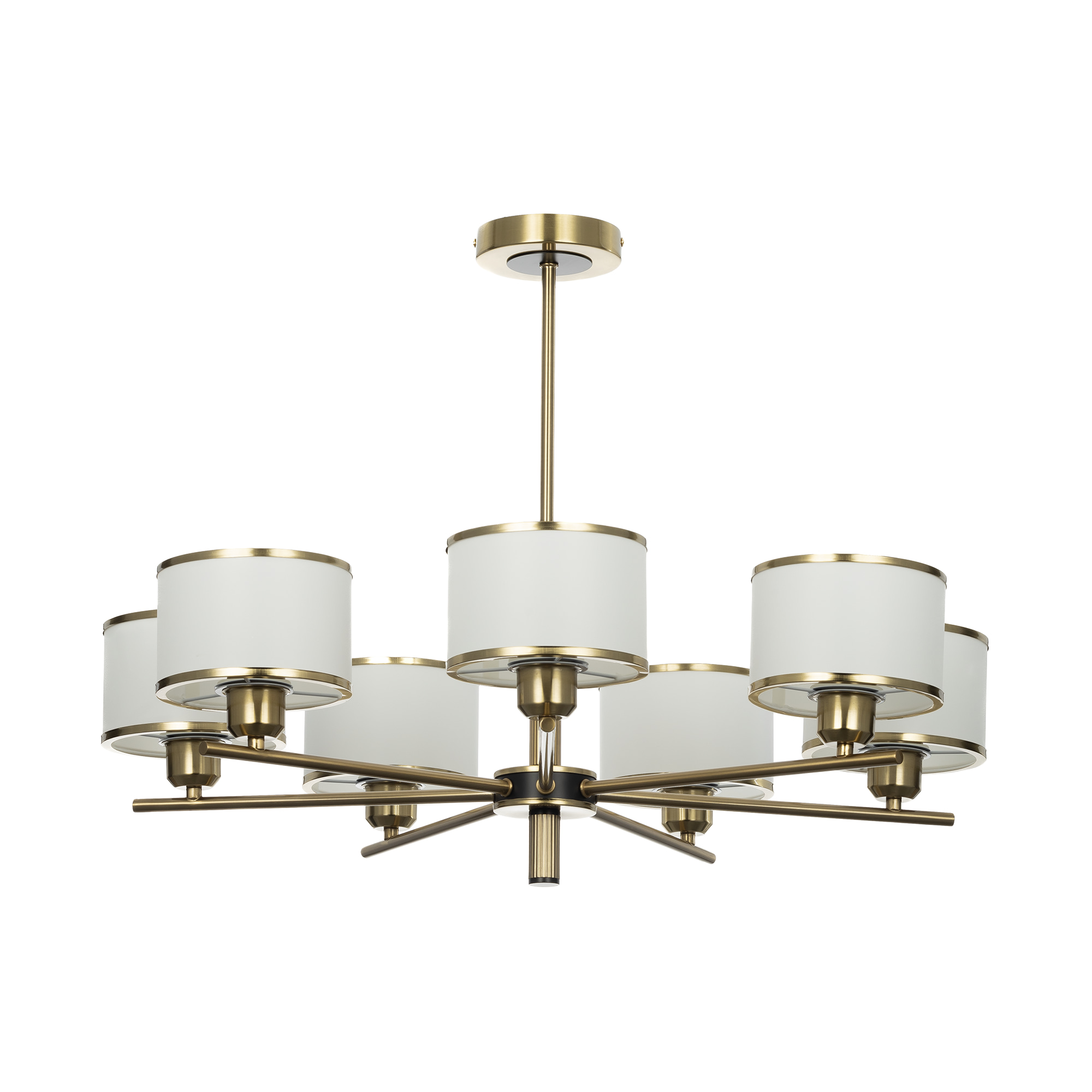 Citilux ALTON CL421273 Люстра на штанге с абажурами Бронза арт. 89205