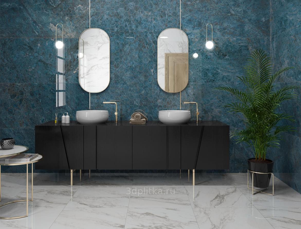 Плитка Pamesa Cr.Niro White 60x60 Compaglass (1,44 кв.м.)