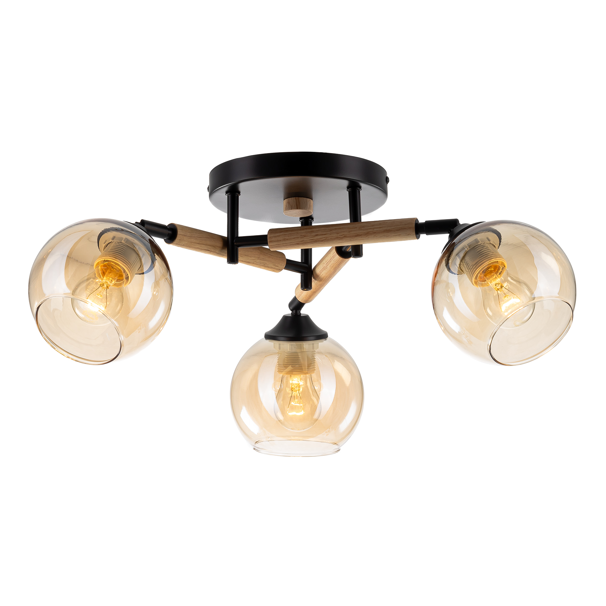 Citilux TIKA CL133131 Люстра поворотная Чёрная арт. 89475