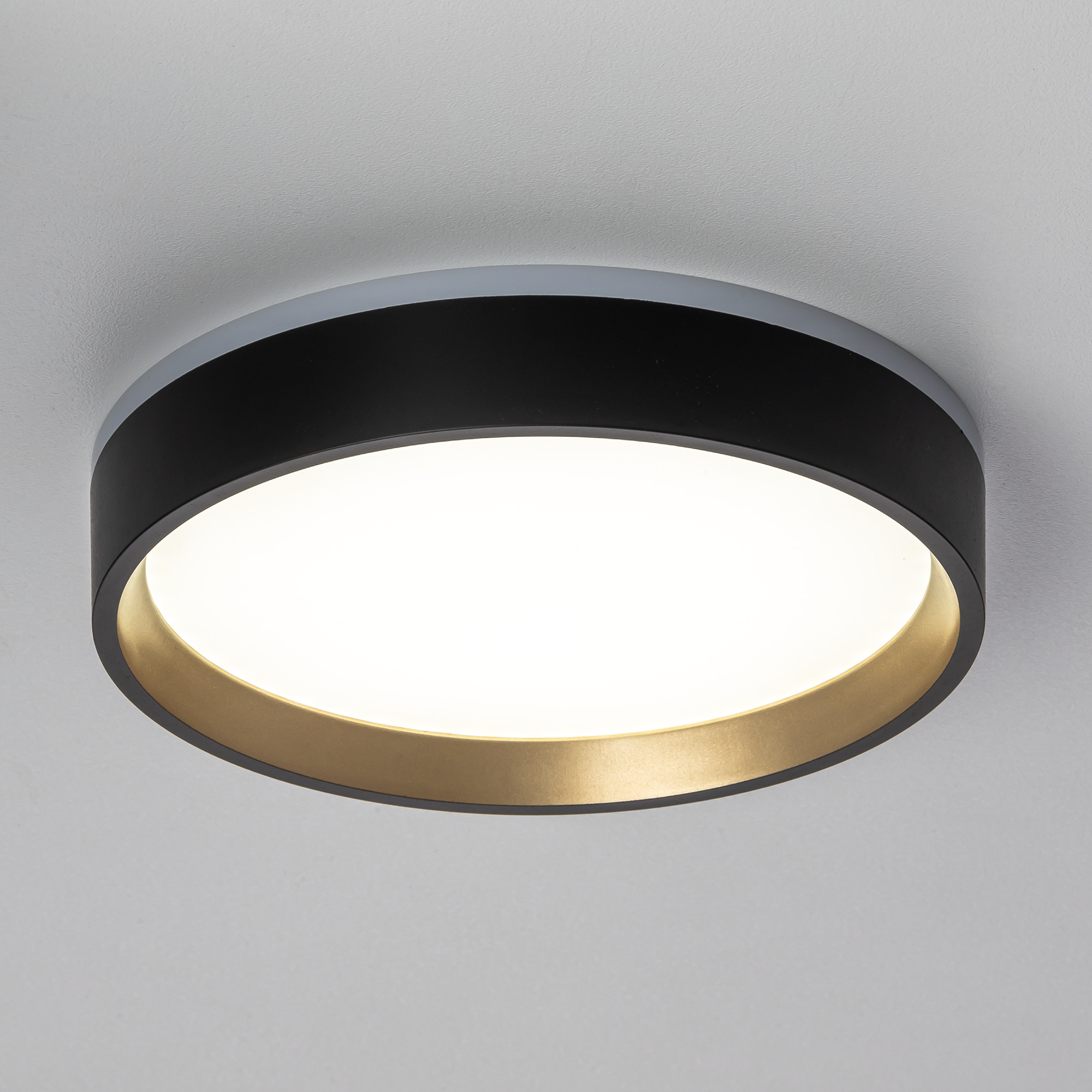 Citilux ETALON CL750181 LED Светильник с подсветкой Чёрный+Золото арт. 89439